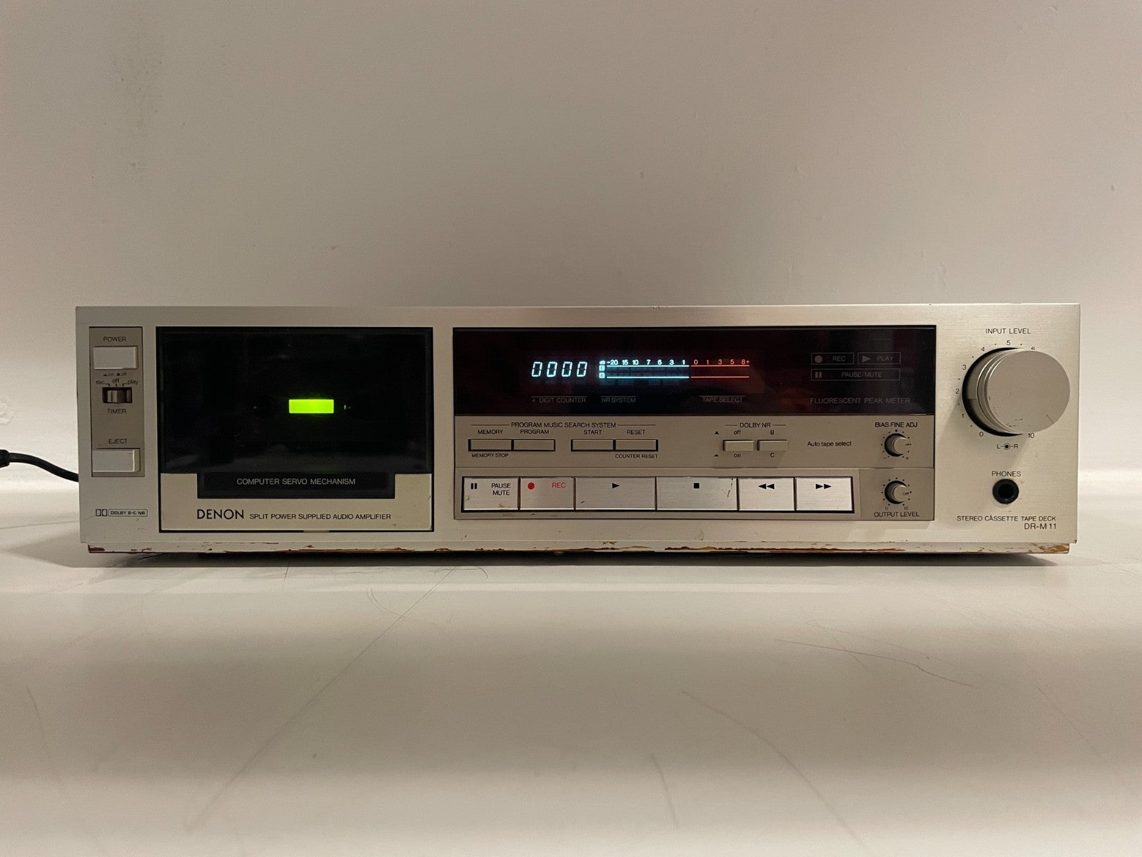 Denon DR-M11 Cassettedeck – Gesplitste audioversterker