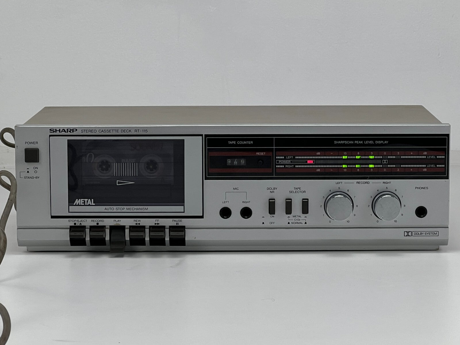 Sharp RT-115 - Cassette Deck