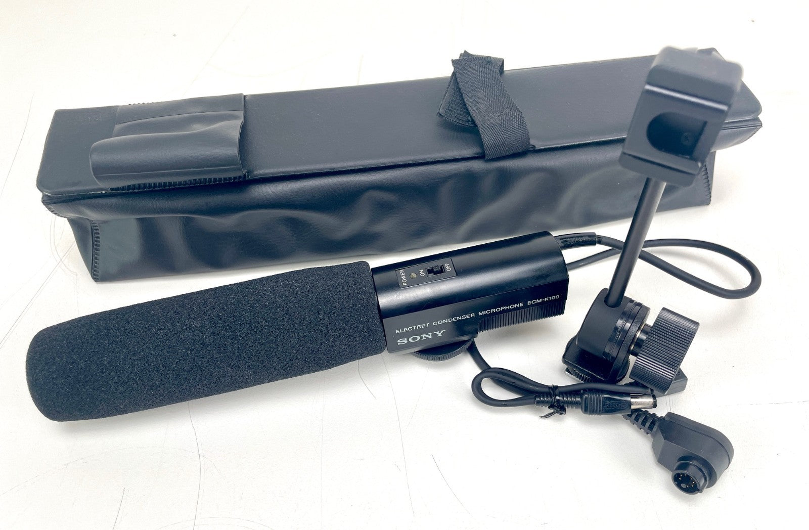 Sony ECM-K100 Electret Condenser Video Camera Microphone Full set with case