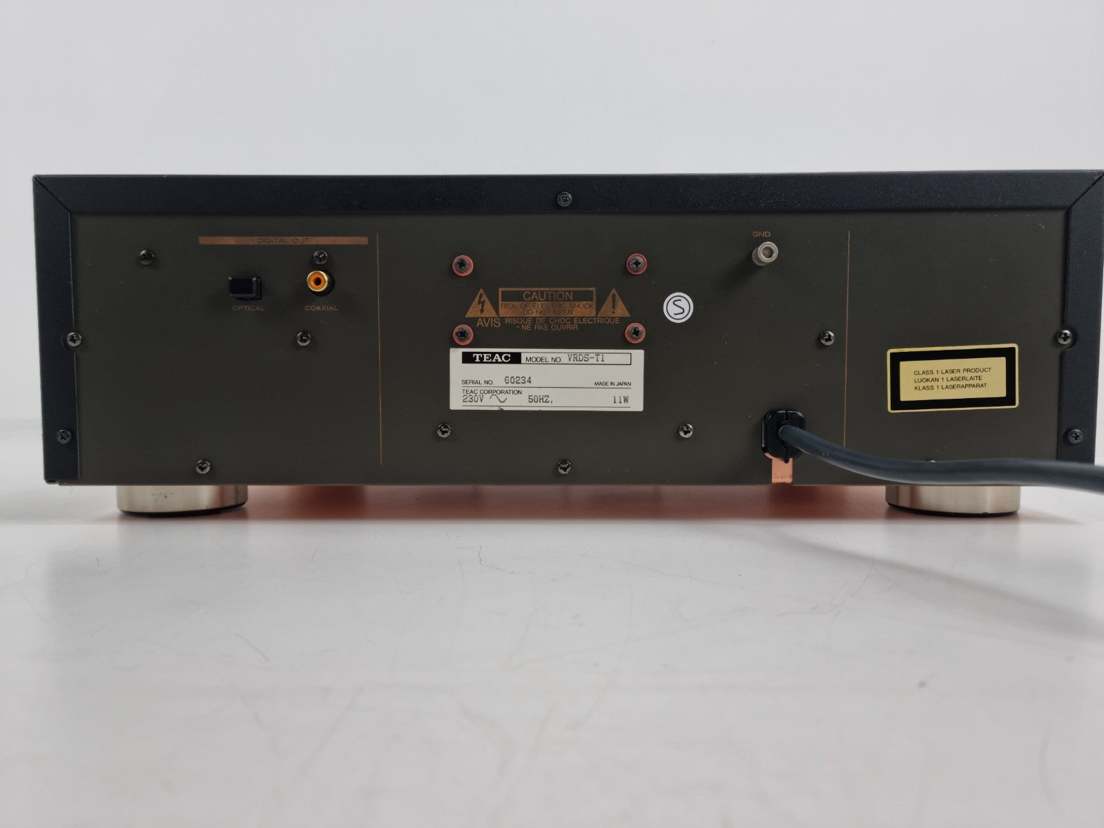 Teac VRDS-T1 CD Transport - Cd Player - Realy nice - Digital outputs only