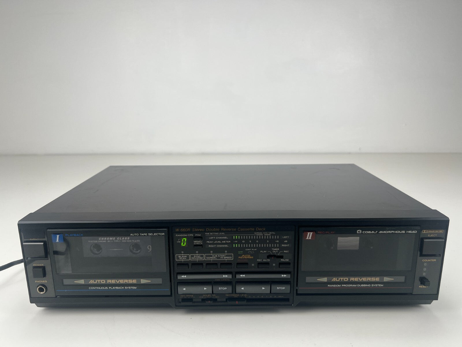 Teac W-660R - Dubbel cassettedeck