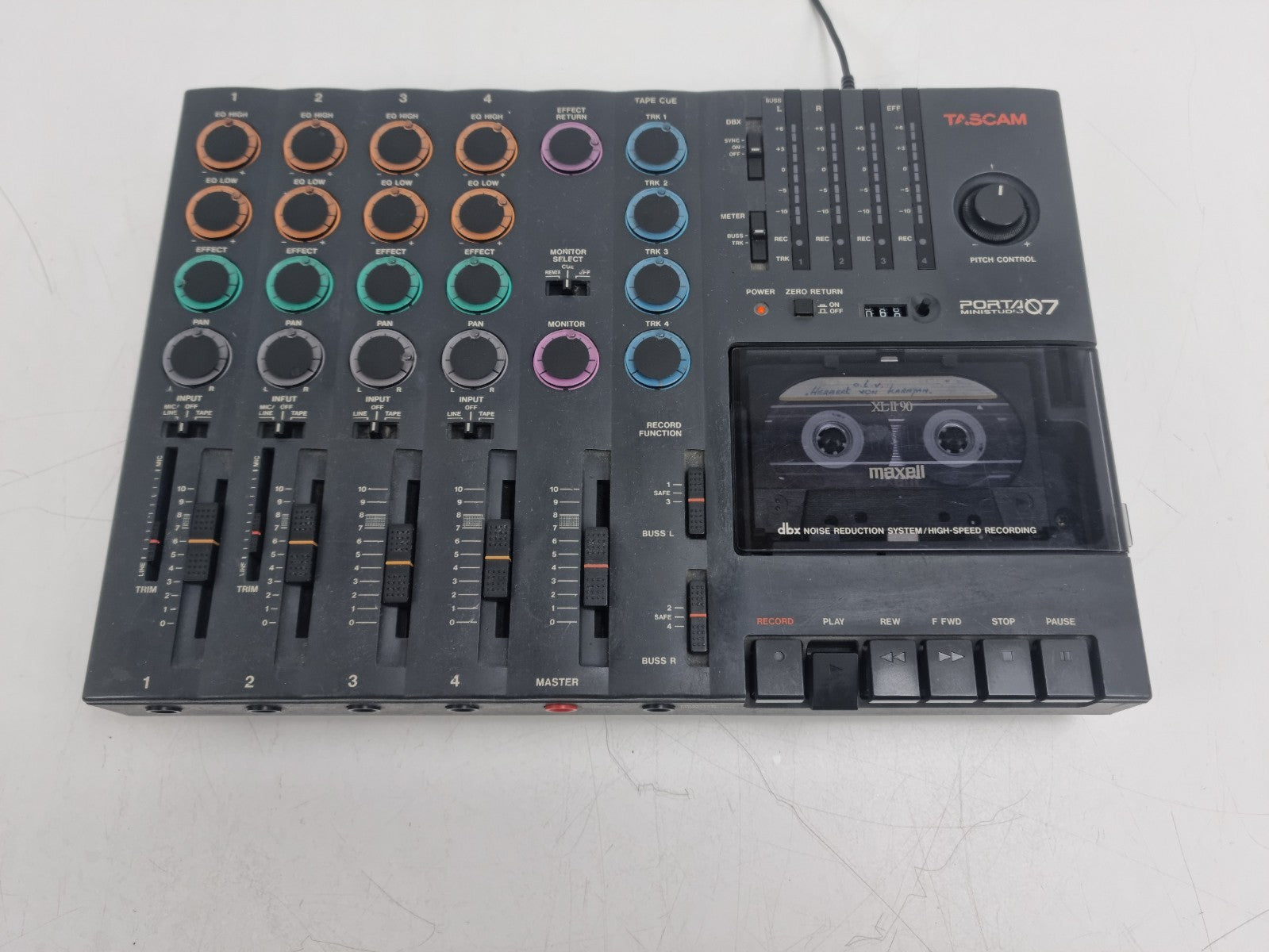 Tascam PORTA 07 Ministudio -In good condition with original instructions and PSU