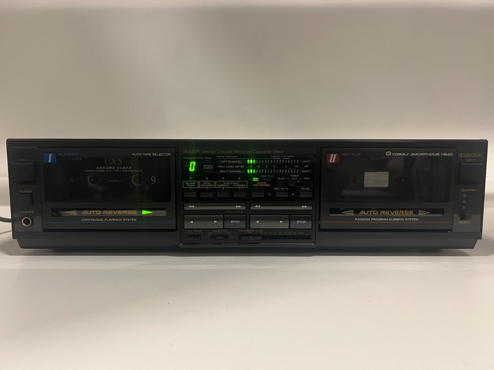 Teac W-660R - Dubbel cassettedeck