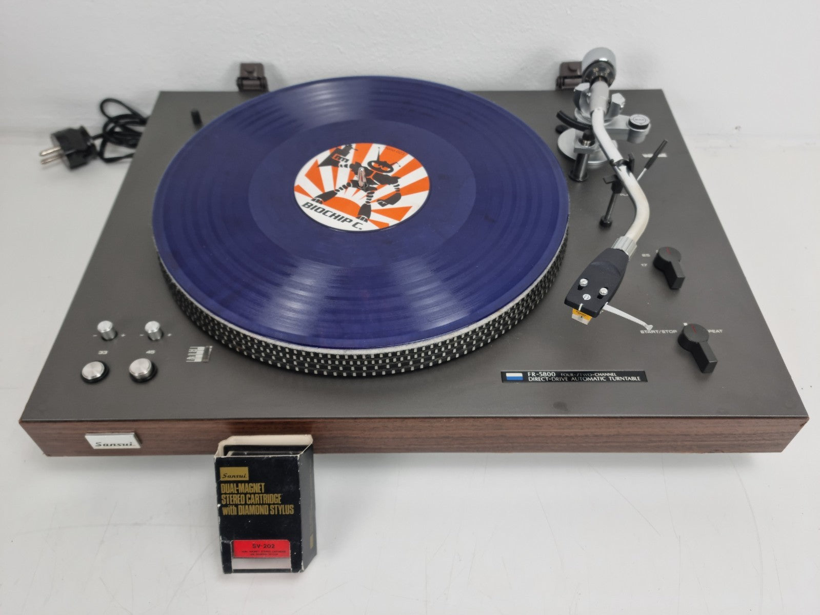 Sansui FR-5800 - In Original Box - New Cartridge - No Dustcover