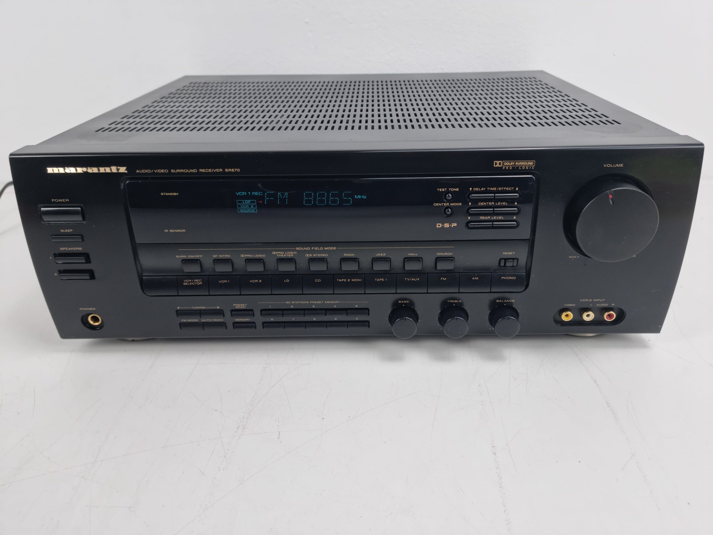 Marantz - SR670 Audio Video Surround Receiver