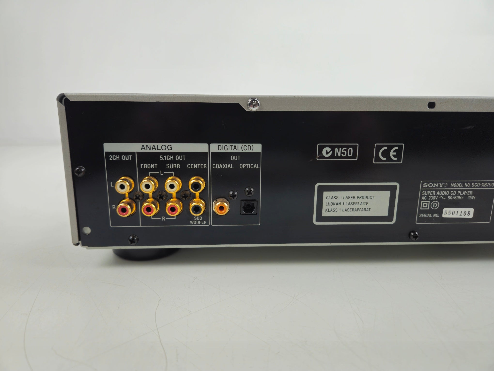 Sony - SCD-XB790 - Super Audio CD Player - With Remote