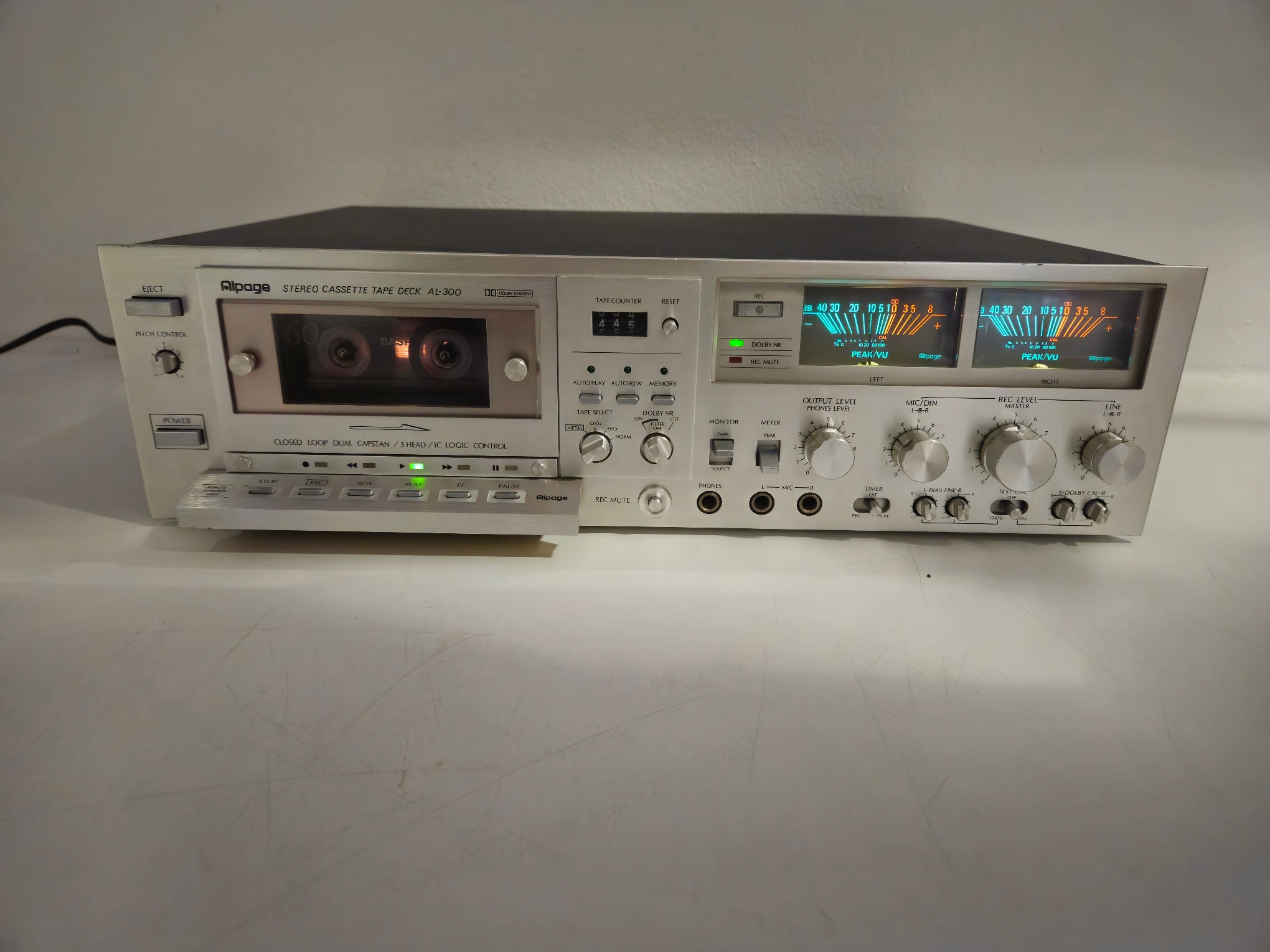 Alpage - AL-300 - Stereo Cassette Tape Deck