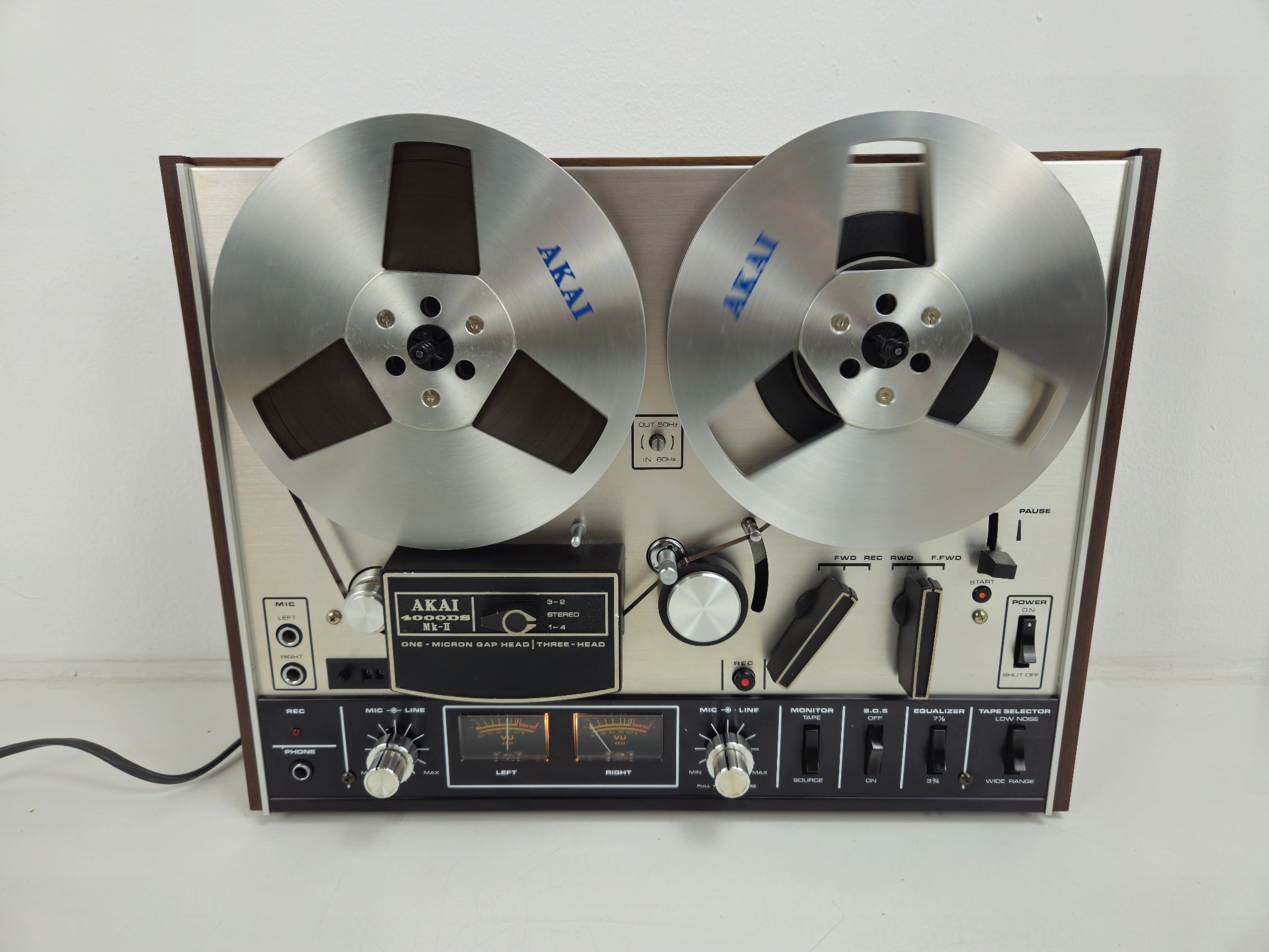 Akai - 4000DS MKII - 18CM Recorder - New belts - New transistors