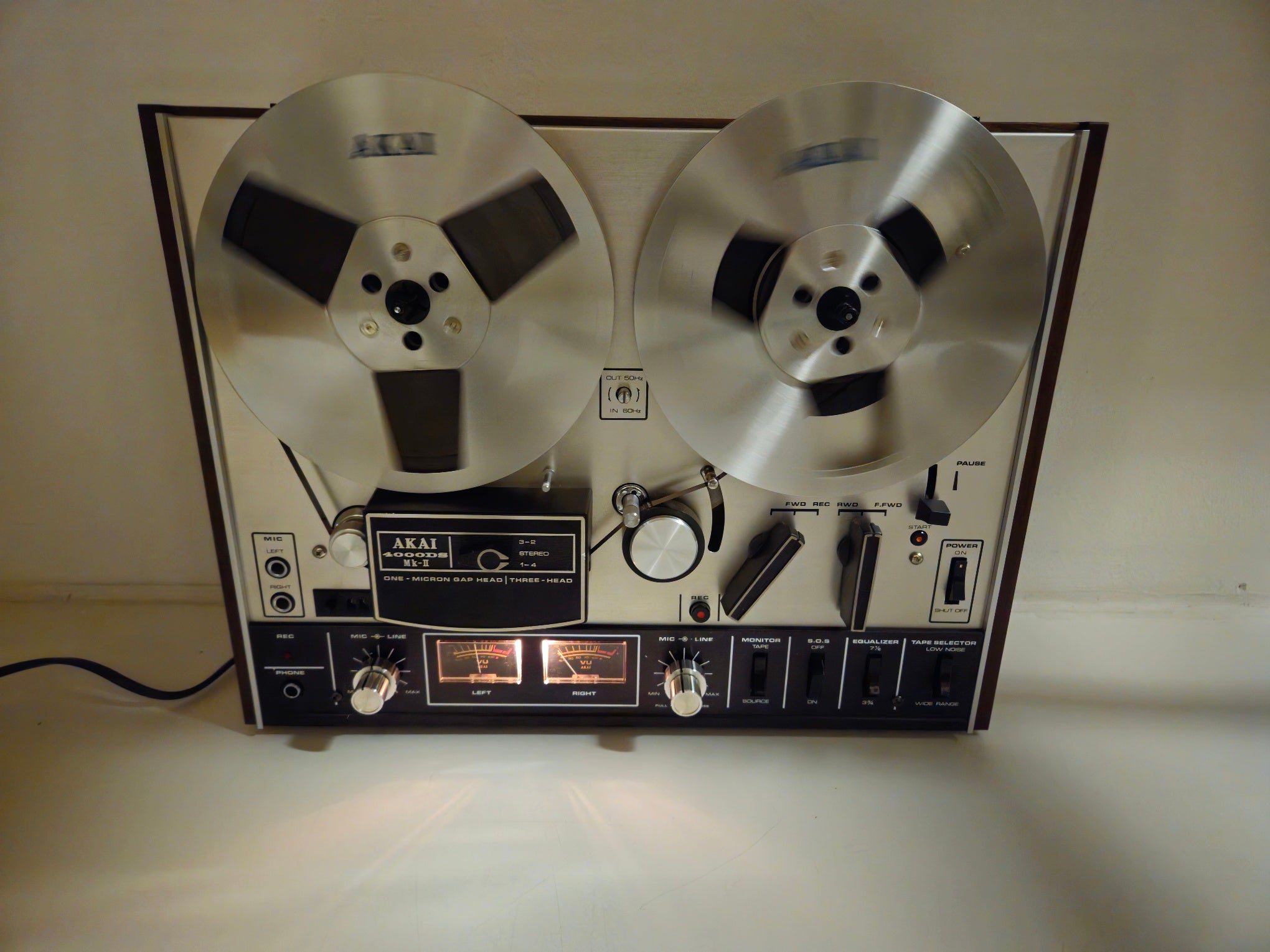 Akai - 4000DS MKII - 18CM Recorder - New belts - New transistors