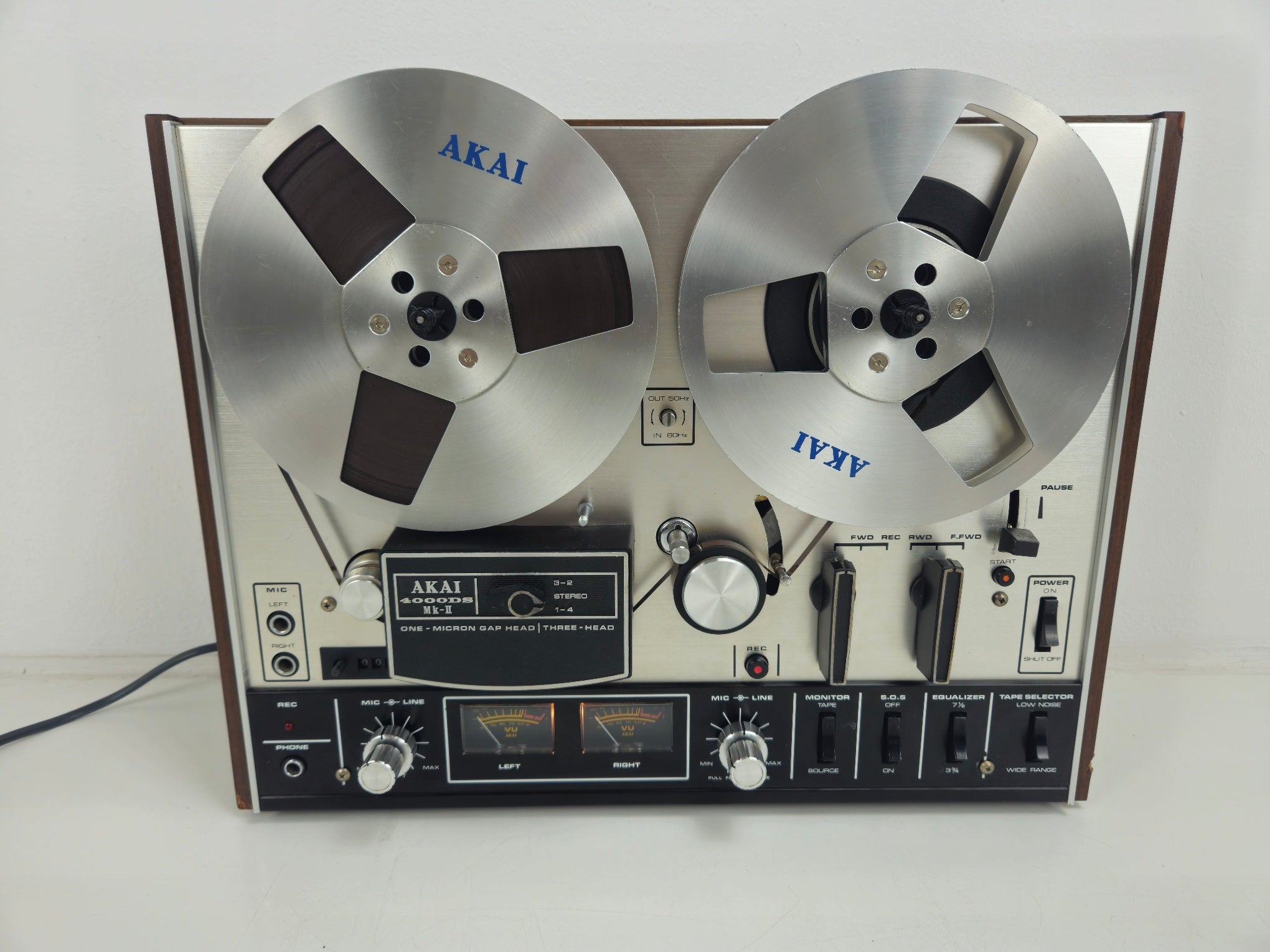 Akai - 4000DS - Stereo Reel to Reel Tape Recorder - Serviced (transistors)