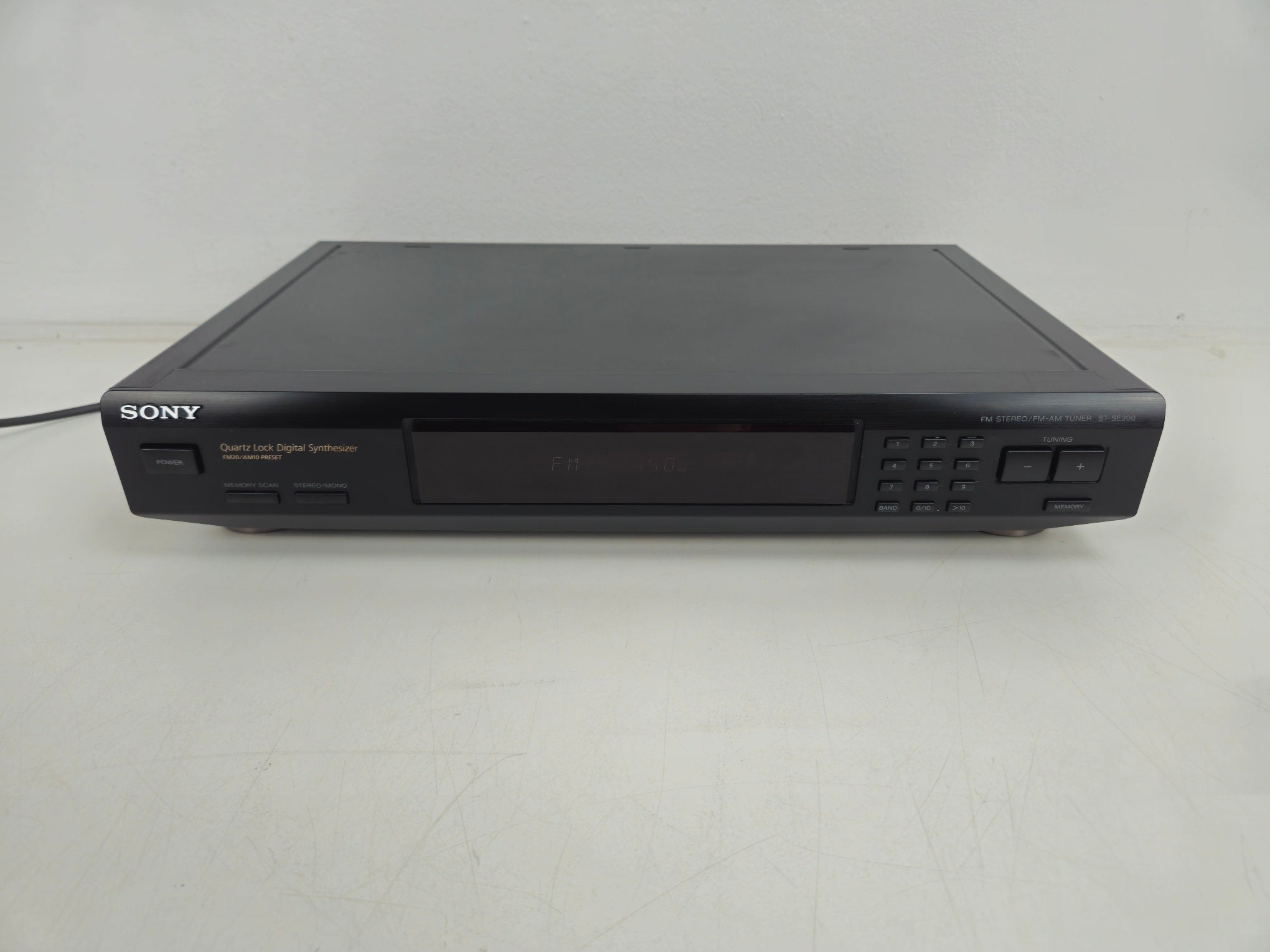 Sony - ST-SE200 - FM Stereo/FM-AM Tuner