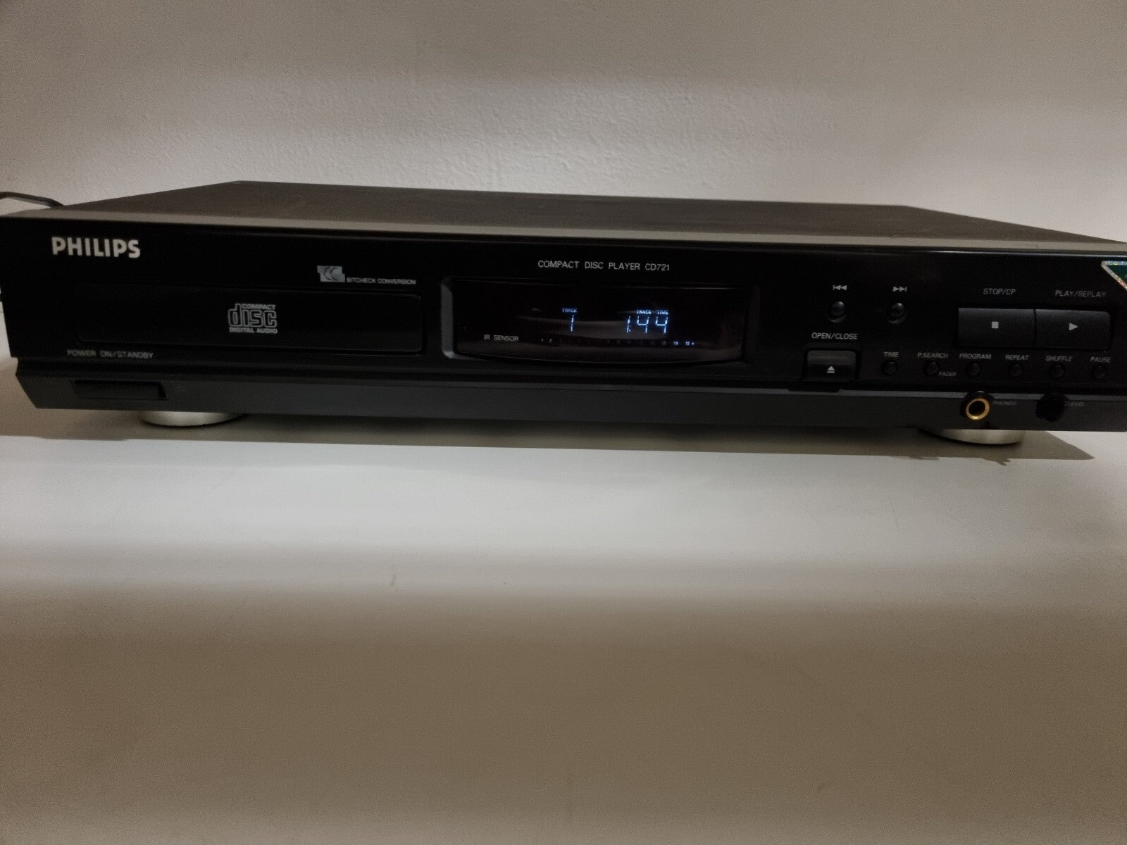 Philips CD721 - CD player - LED Display Not Working Oke