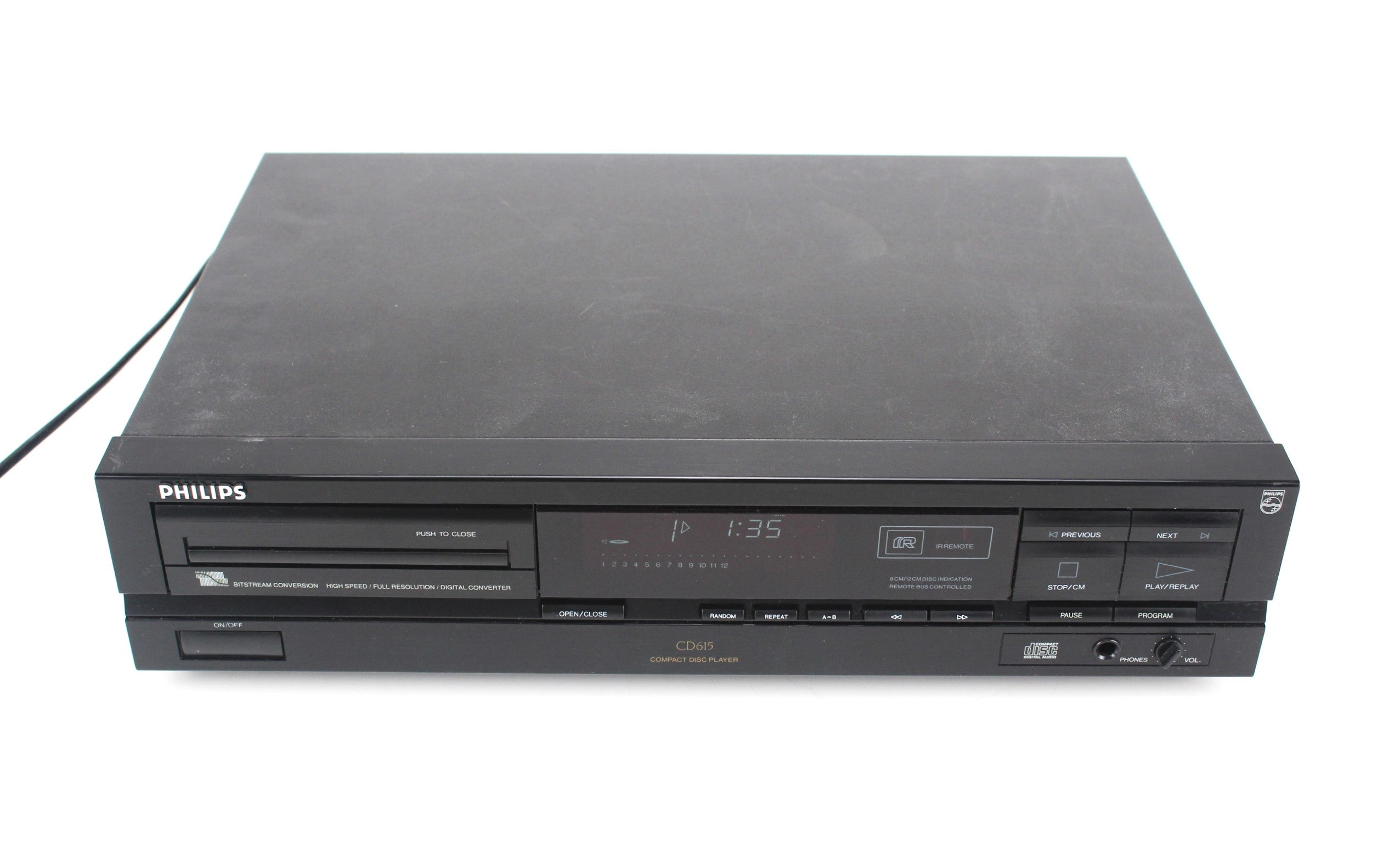 Philips CD615 Compact Disc - Working read description