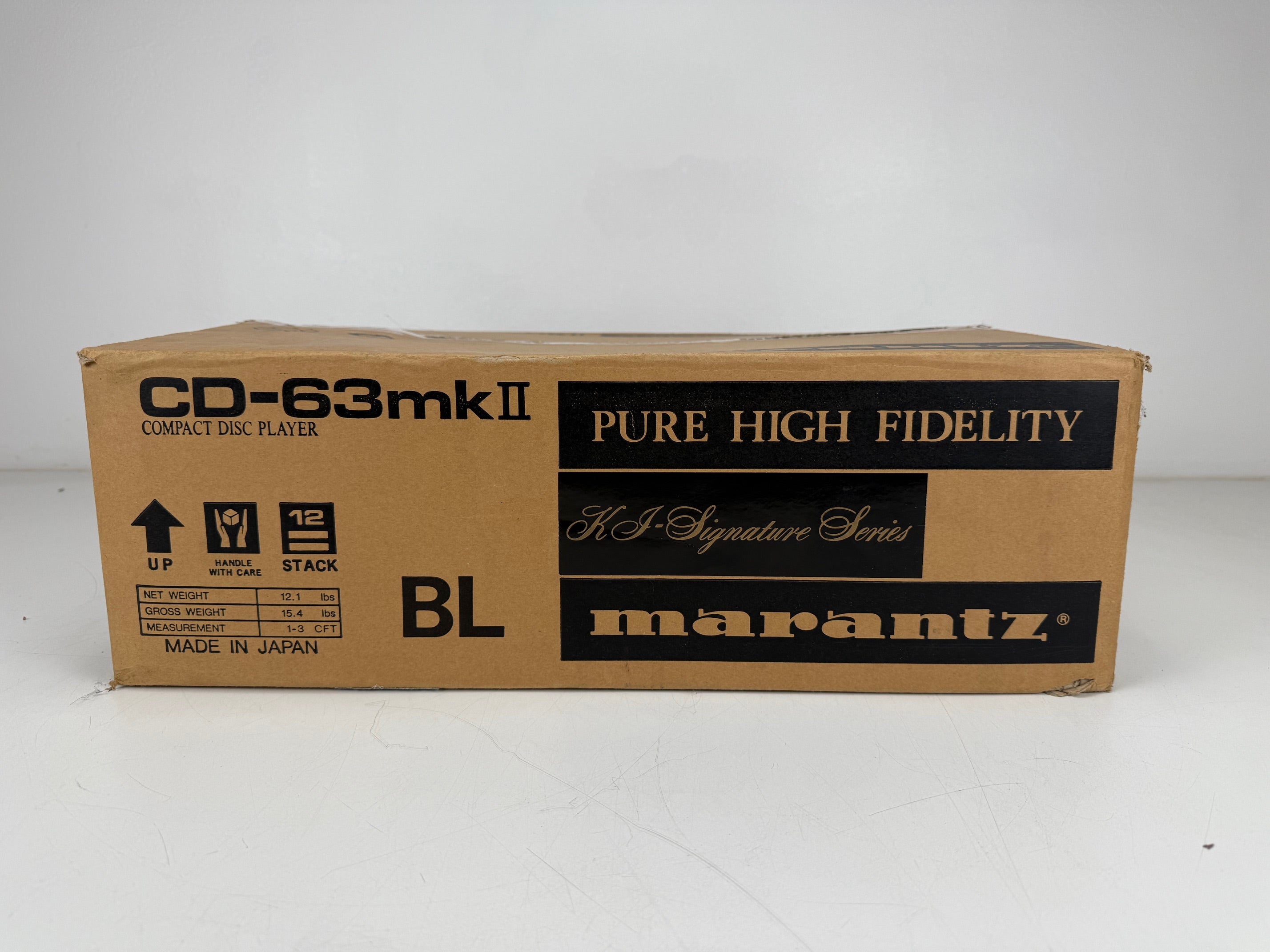 Marantz CD-63 MKII Compact Disc Player with Original Box - Manuals - Remote Control