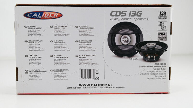Caliber CDS 13G - 2-Way- Car Speeakers