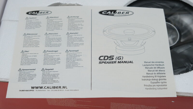 Caliber CDS 13G - 2-Way- Car Speeakers