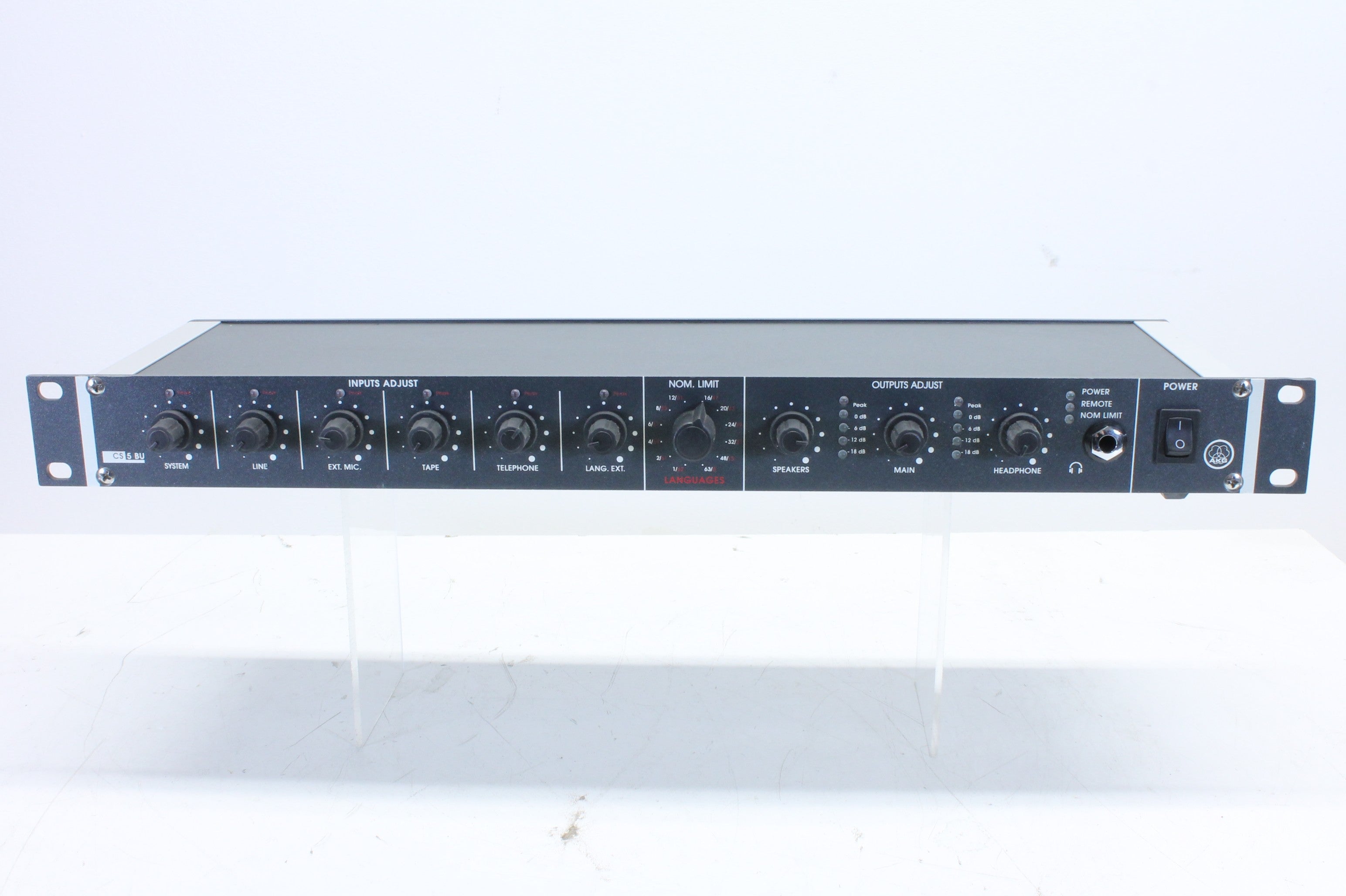 AKG CS5 BU - Basisunit voor digitaal conferentiesysteem