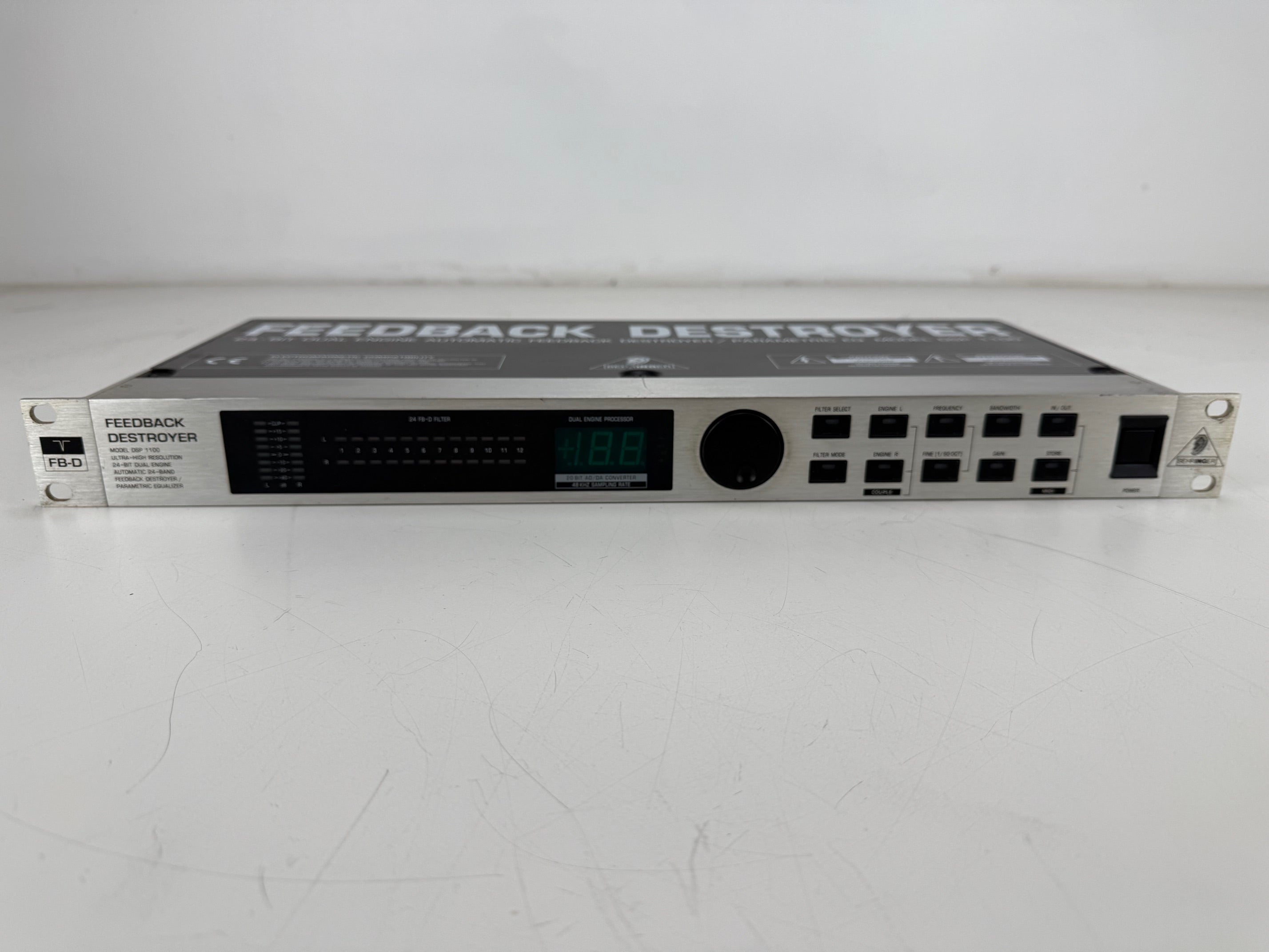 Behringer DSP 1100 Feedback Destroyer - Verkocht zoals hij is