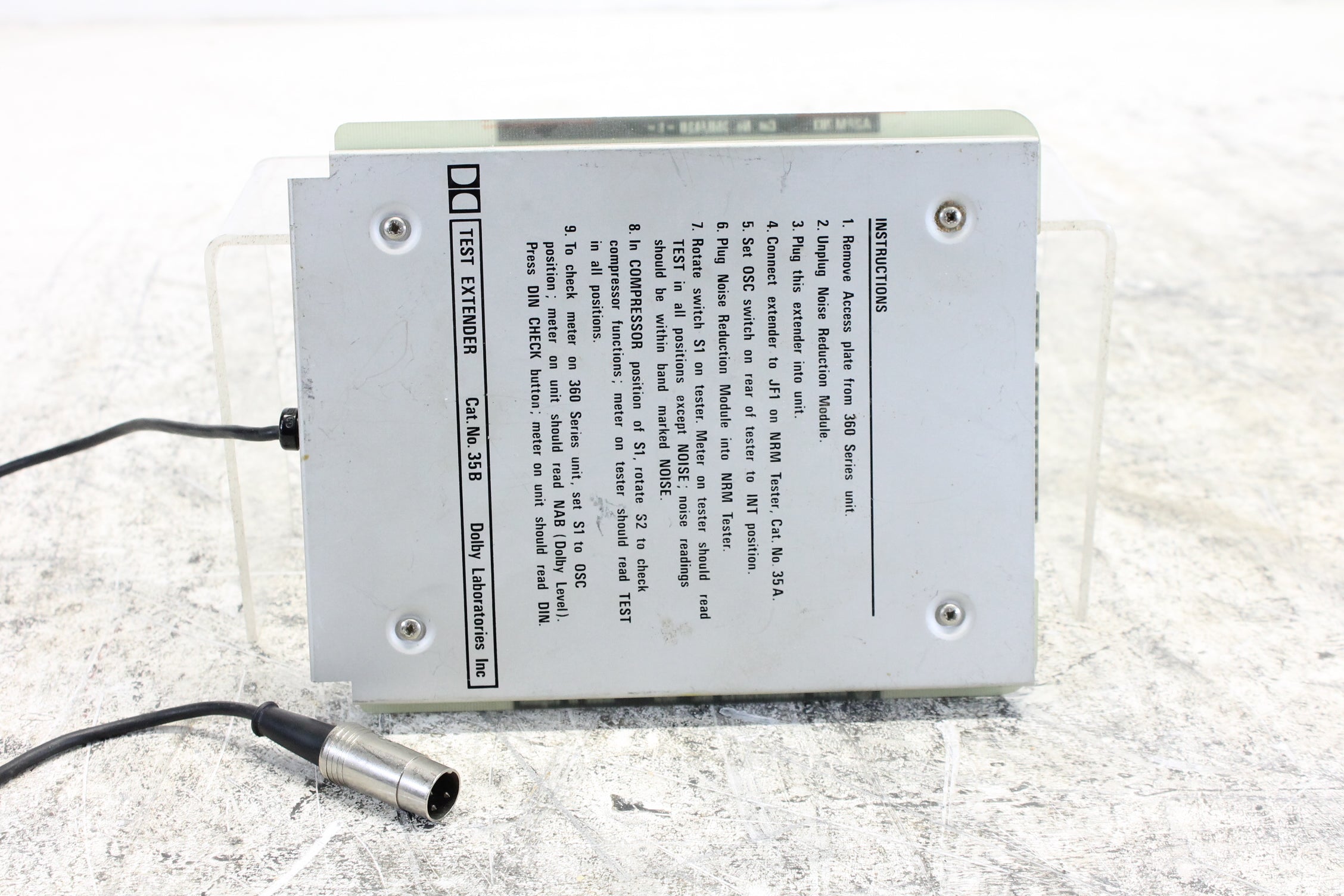 Dolby Test extenderkaart 35B A2PM783 voor NRM-tester 35A