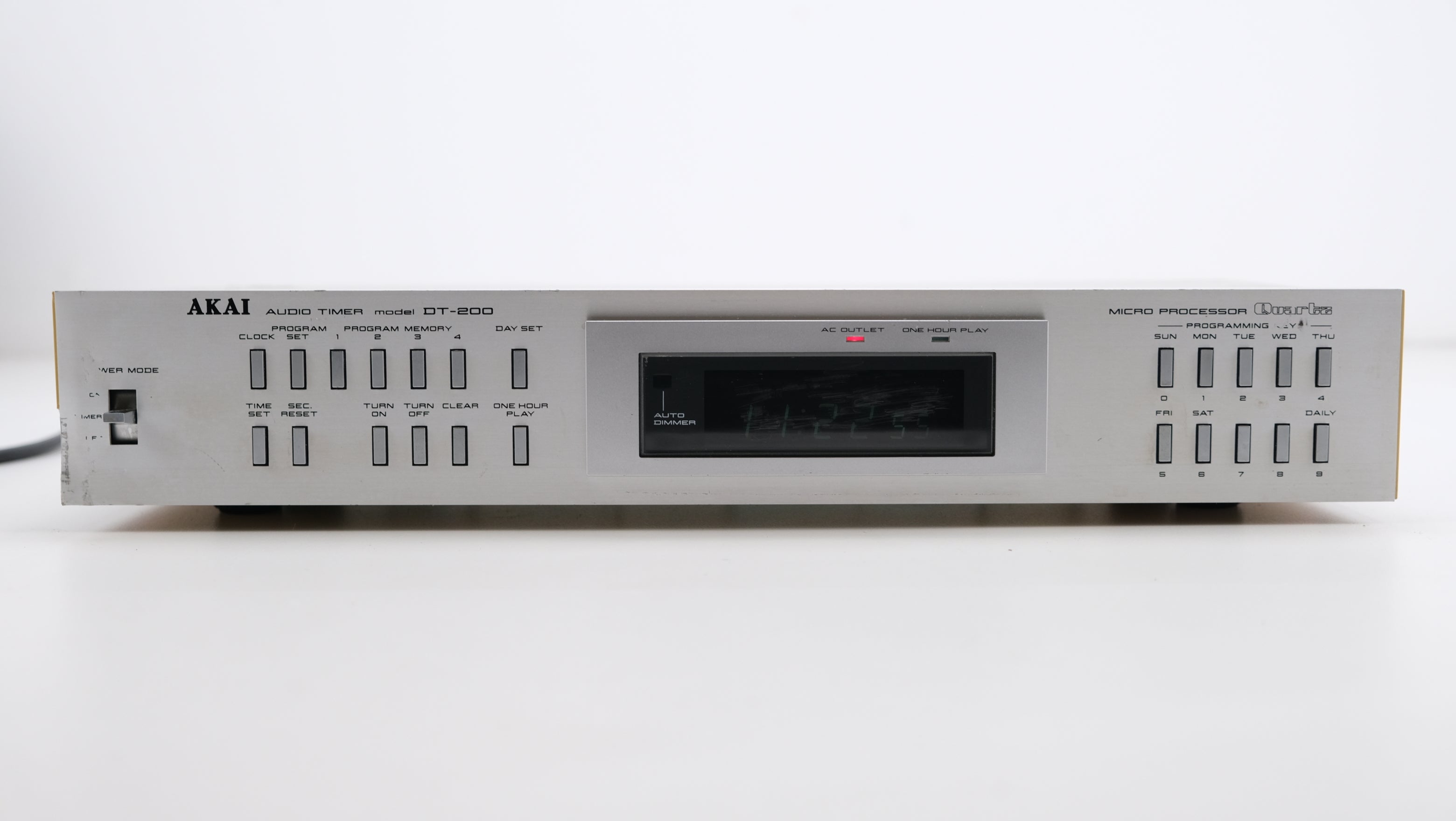 Akai DT-200 - Silver - Audio Timer