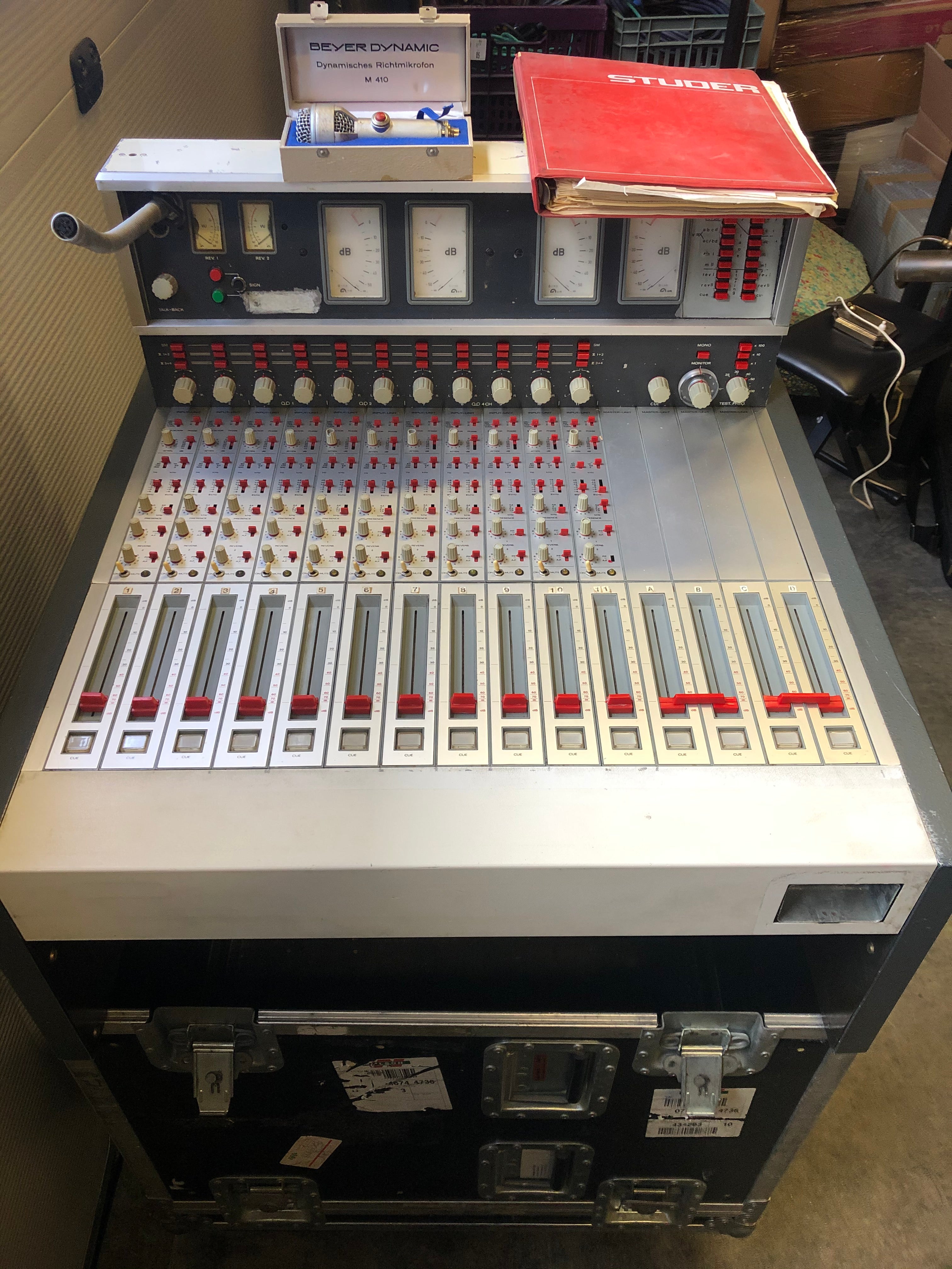 Studer 089 MK1 11 Channel Vintage Studio Mixer