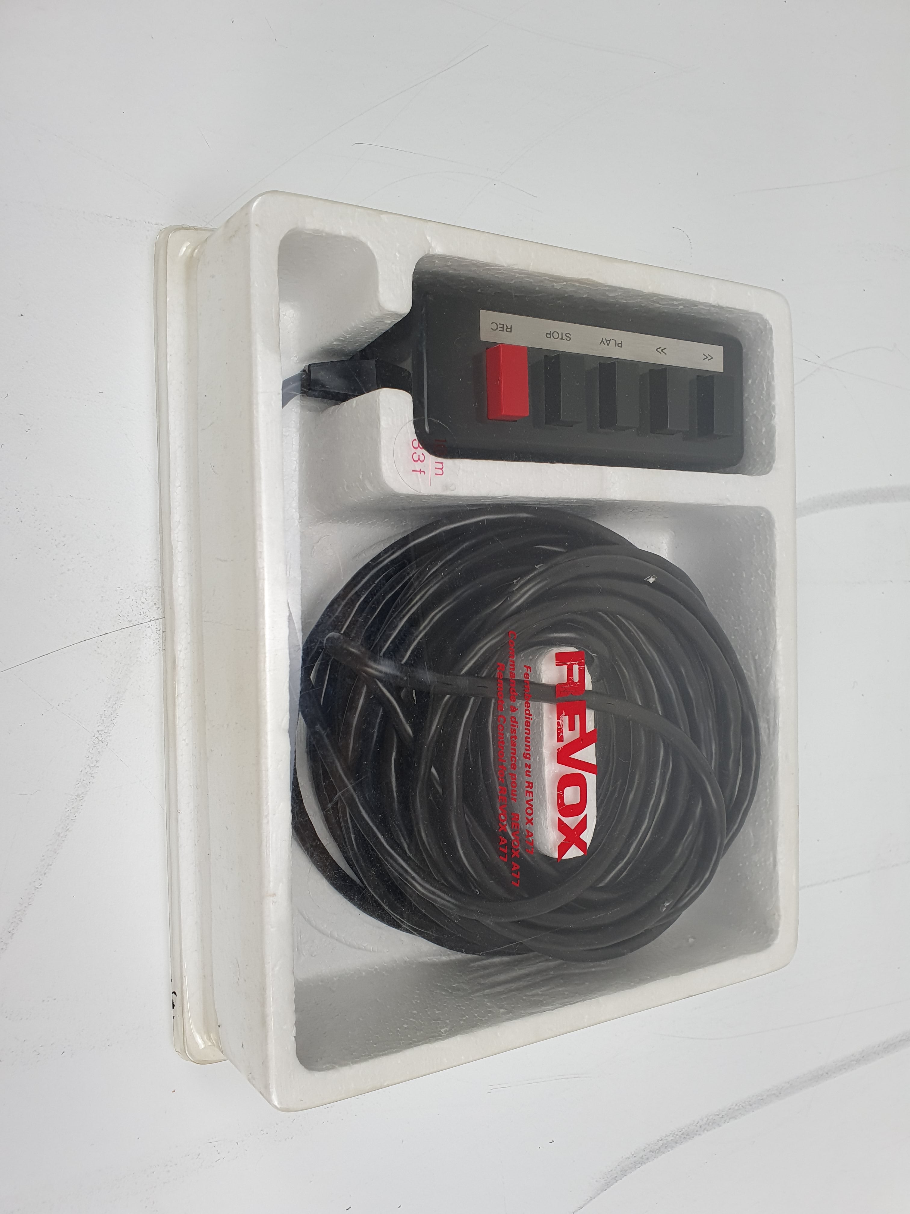 Studer Revox A77 Remote control - In original box - NOS