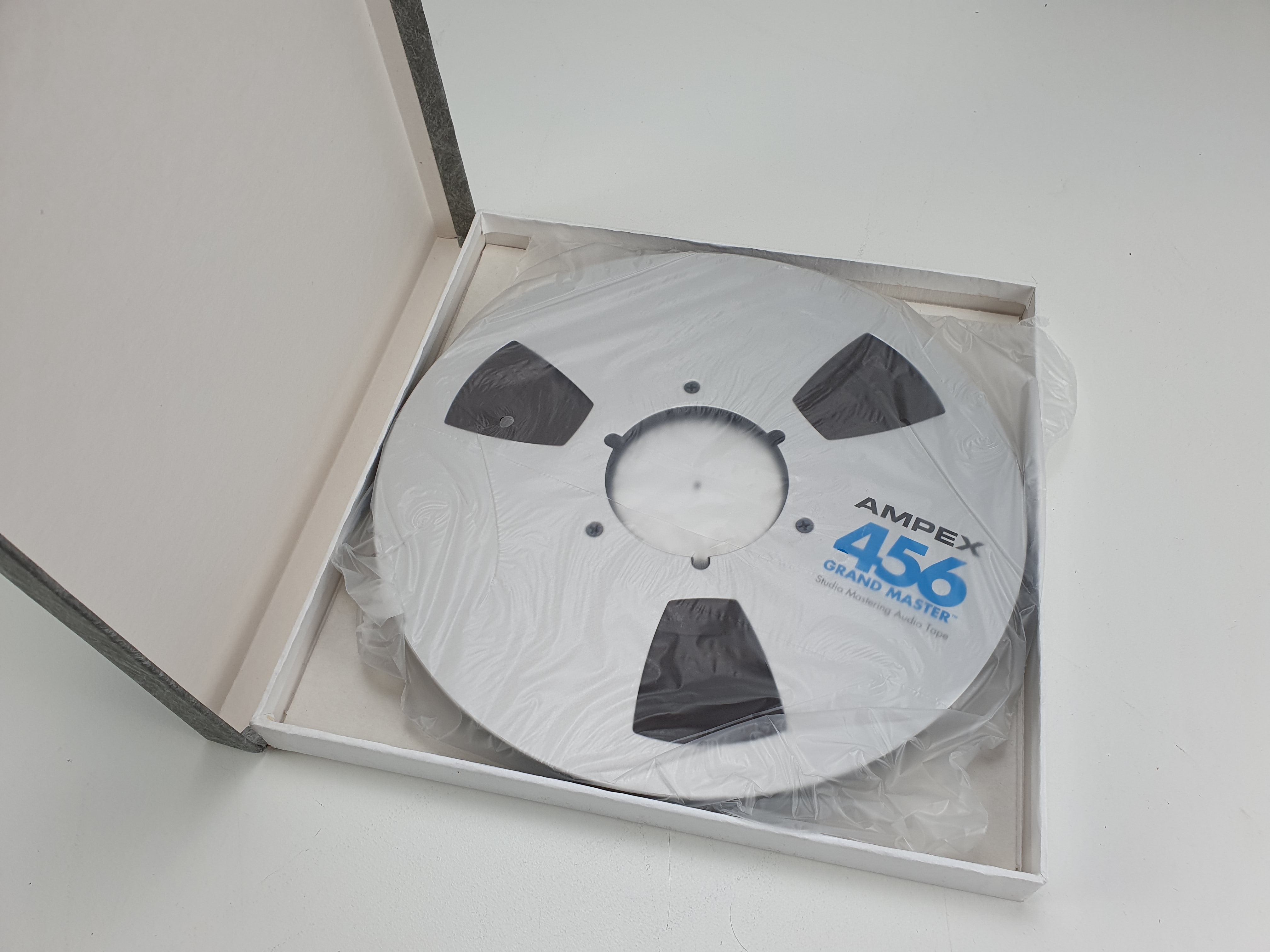 Ampex 456 1/2 studiotape - Fabrieksverzegeld