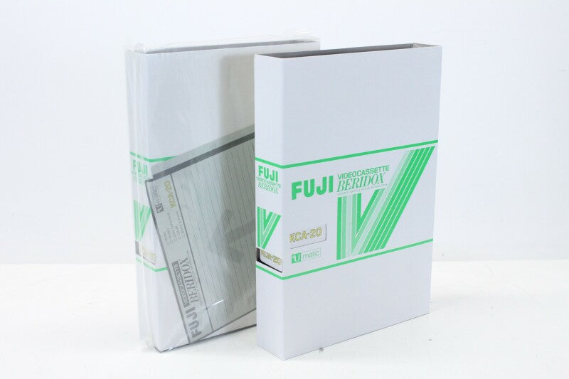 Fujifilm KCA-20 U-matic Beridox Videocassette Lot of 2 (No.3)