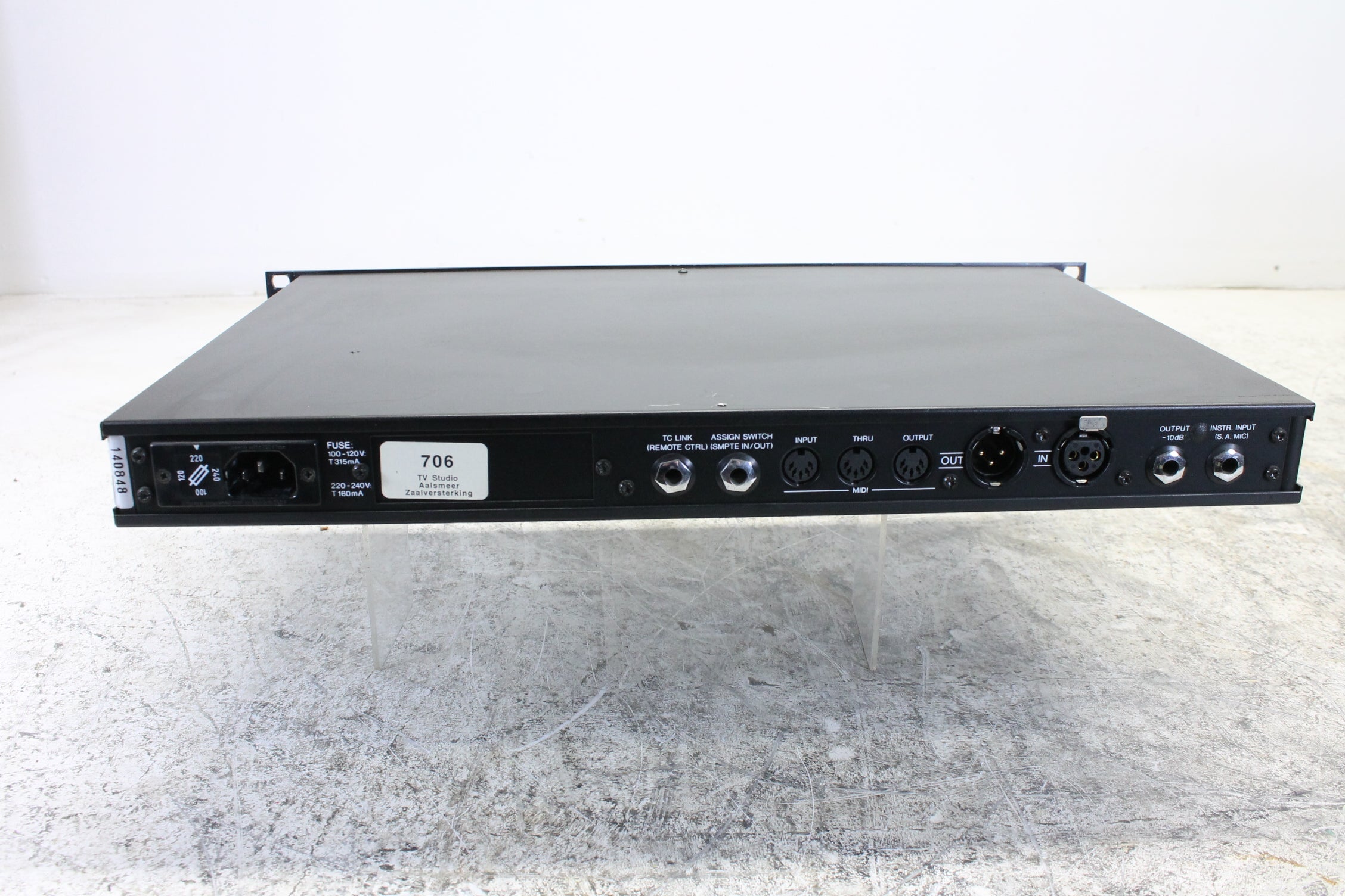 TC Electronic TC 1128X 28 band graphic equalizer/spectrum analyzer (No.5)