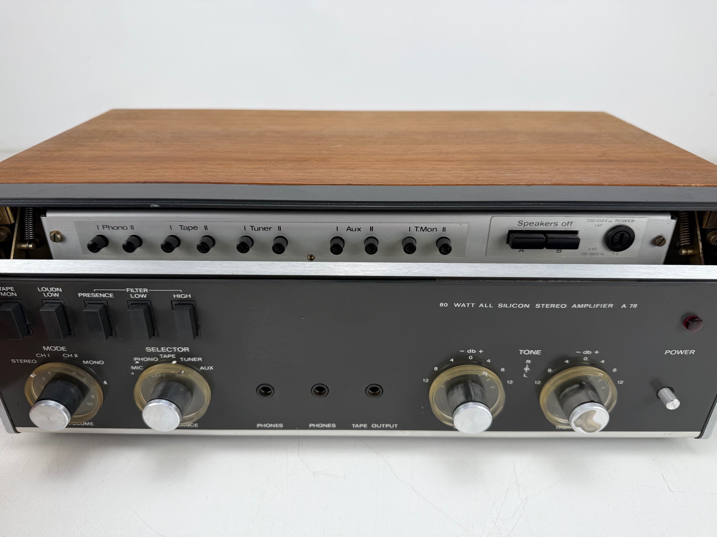 Studer Revox A78 Stereo Integrated Amplifier - Fully Serviced