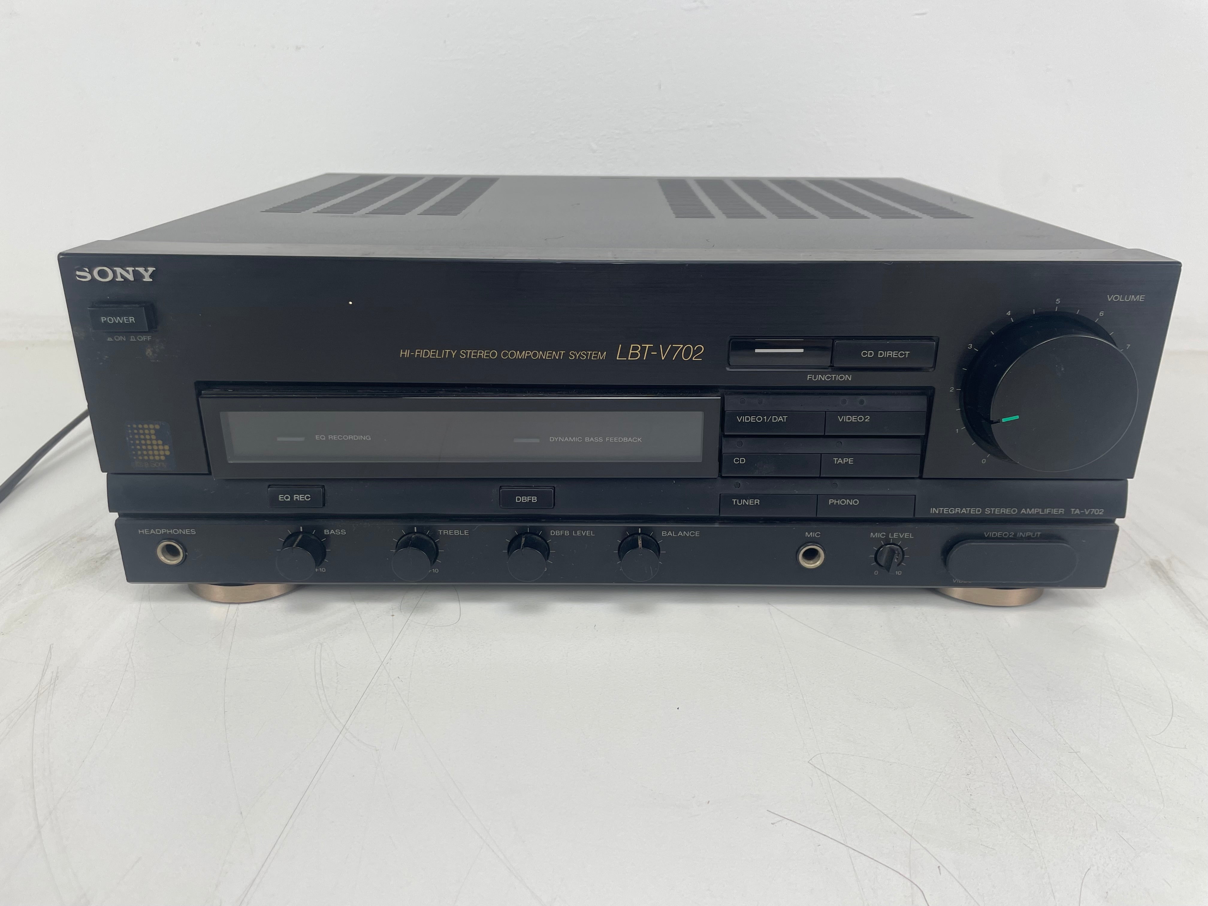 Sony - LBT-V702 - Integrated Stereo Amplifier