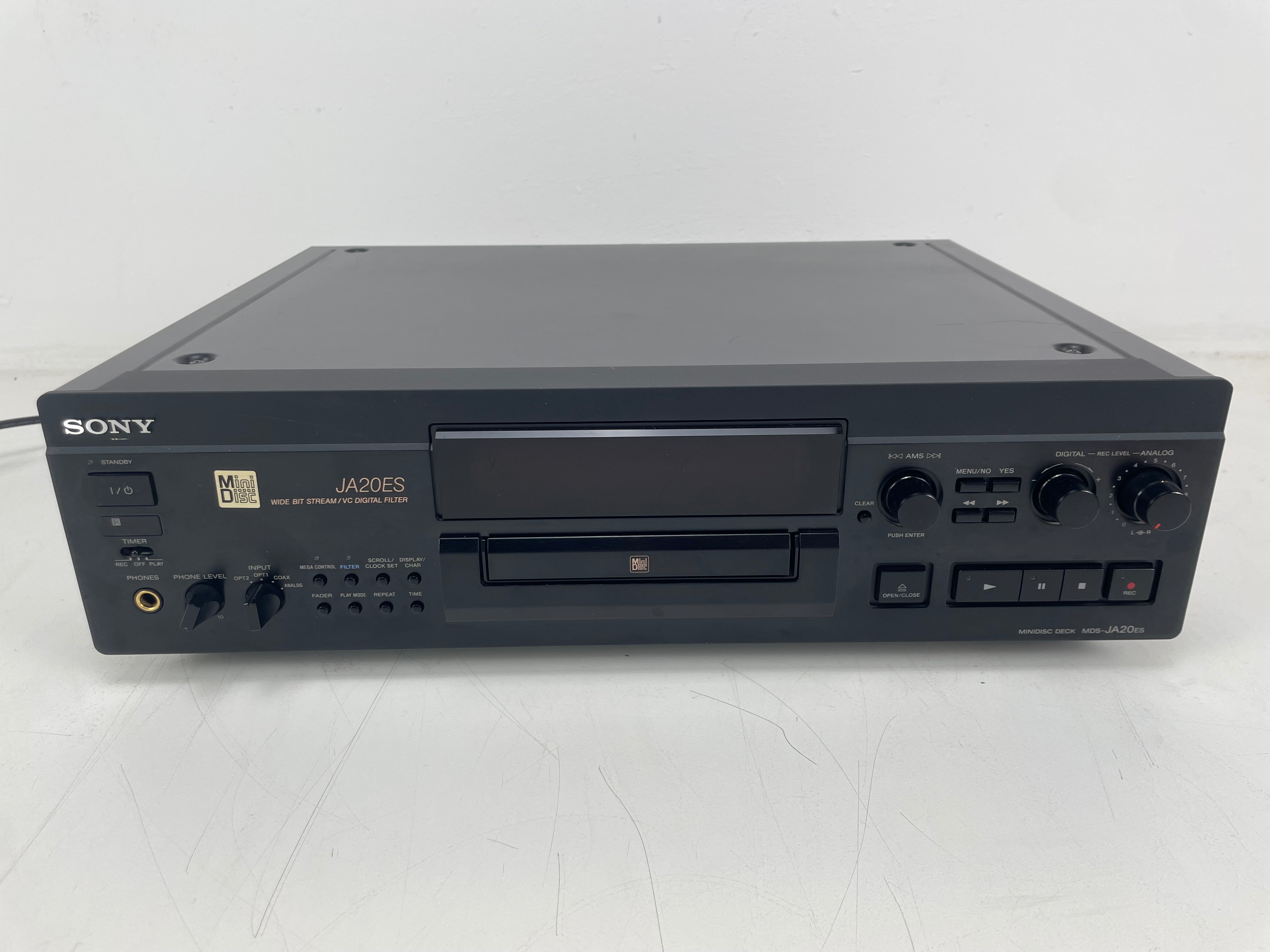 Sony - MDS-JA20ES - MiniDisc Deck - ES-Series