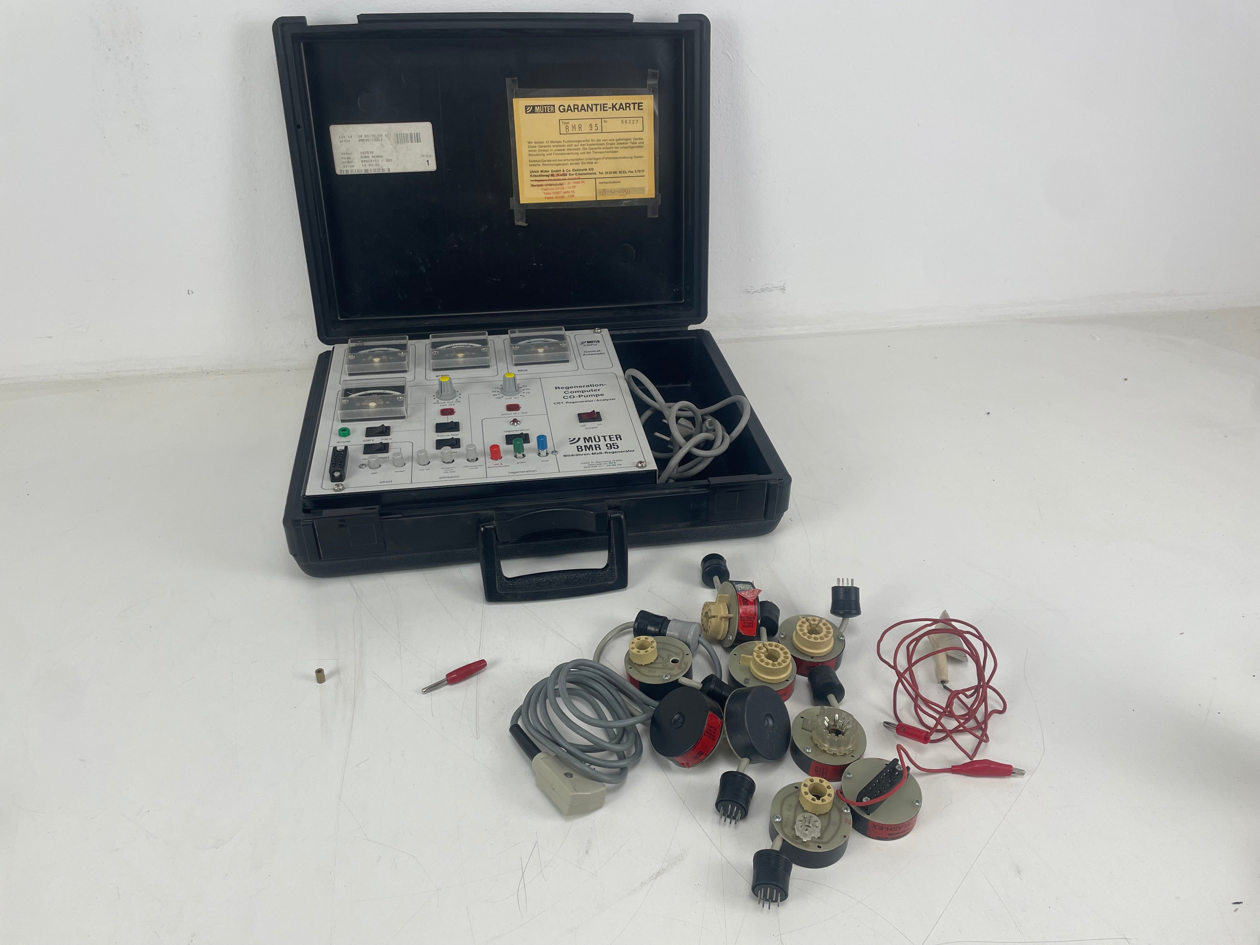 Müter - BMR 95 - CRT Tester - Inc. Accesoires/Case - As Is