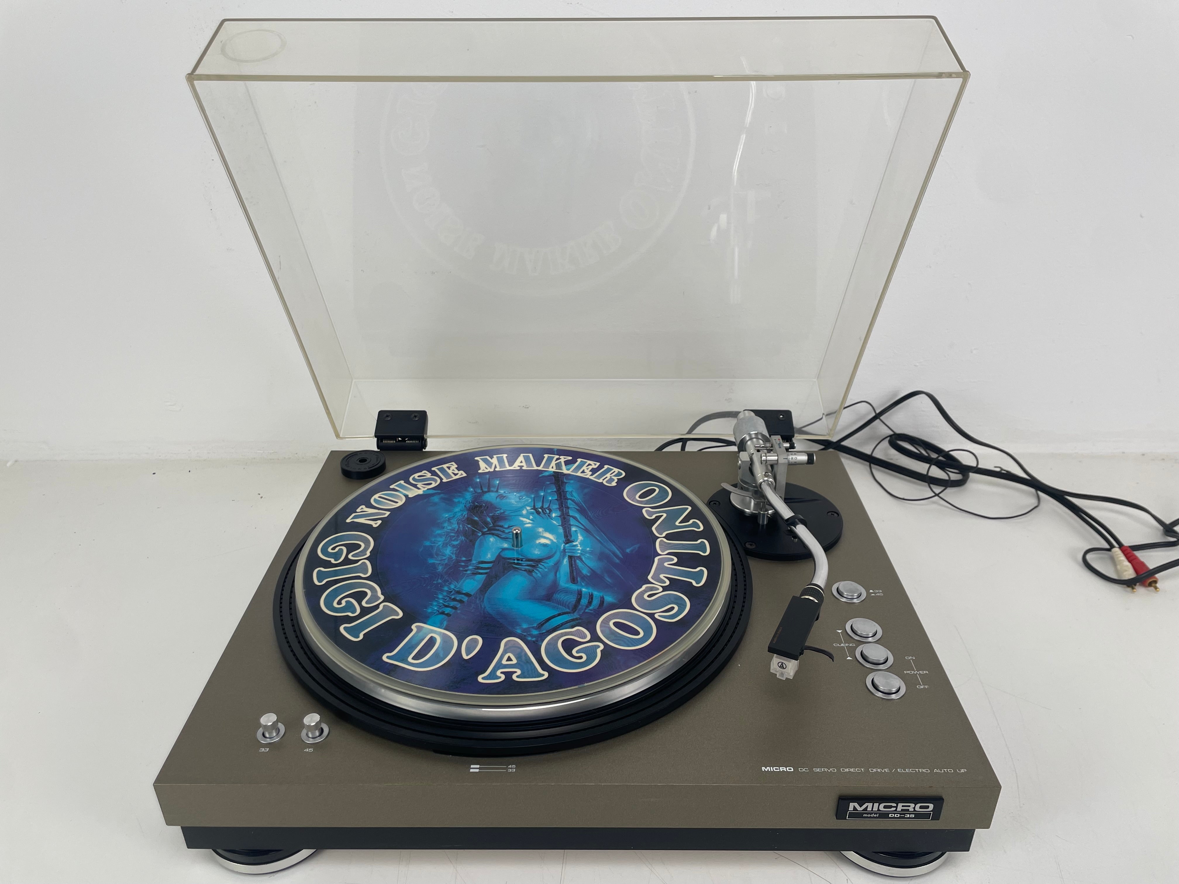 Micro Seiki - DD-35 - Turntable 110V! - Imported from Japan - Original Box & Manual