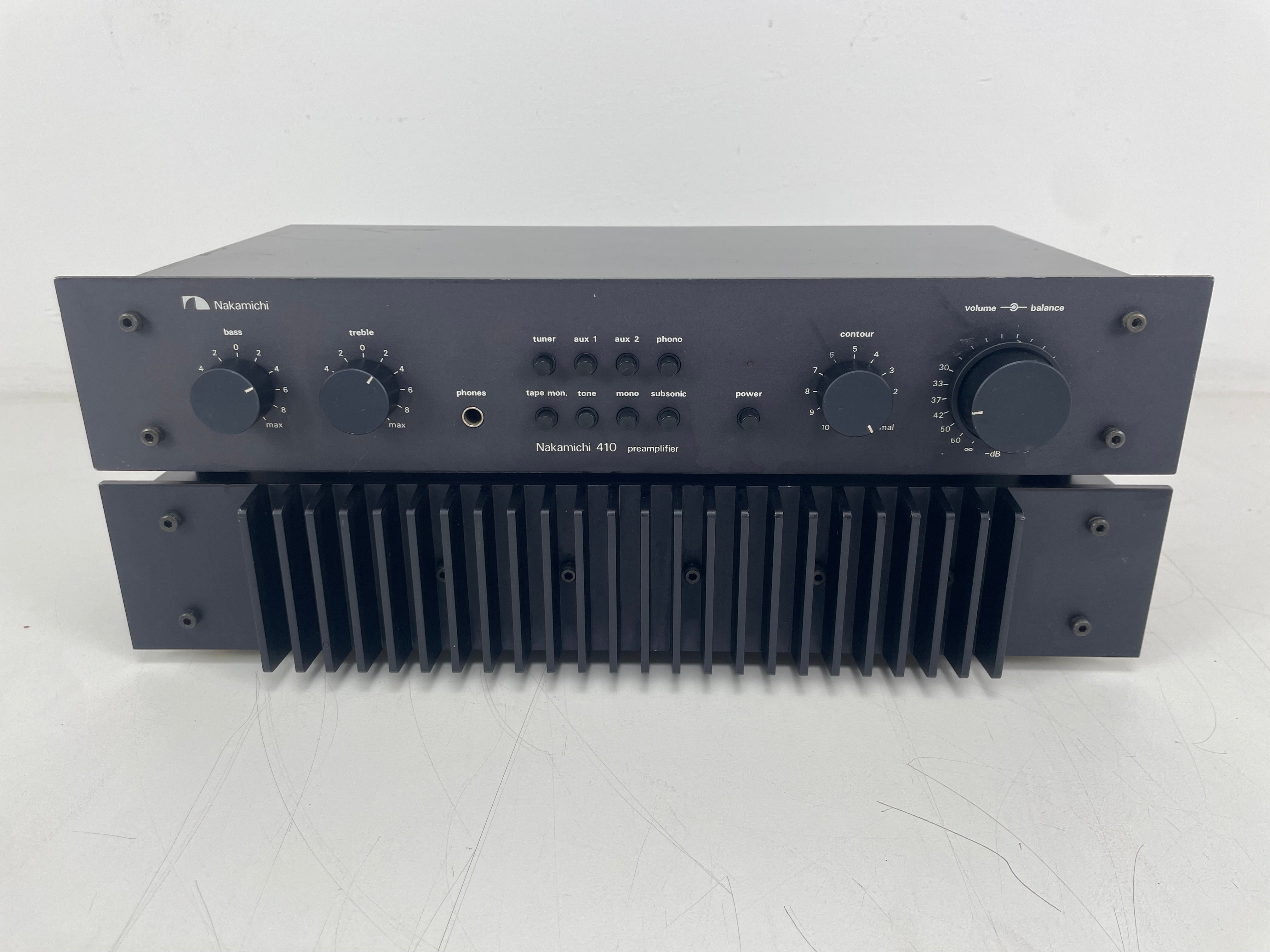 Nakamichi - 410/420 - Pre/Power-Amplifier Set - Serviced