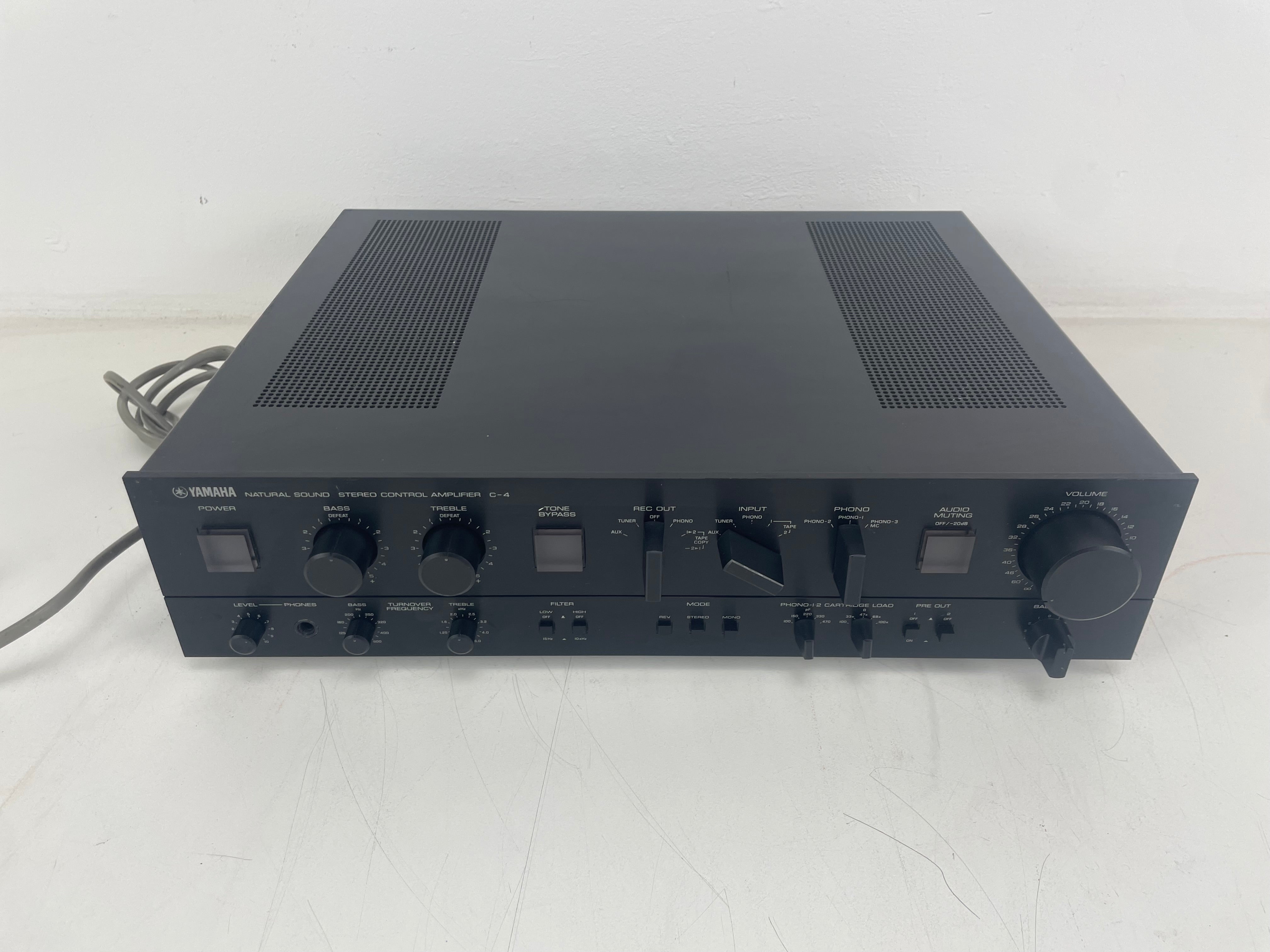 Yamaha - C-4 - Stereo Control Amplifier - Pre-Amplifier - Serviced (Repaired)