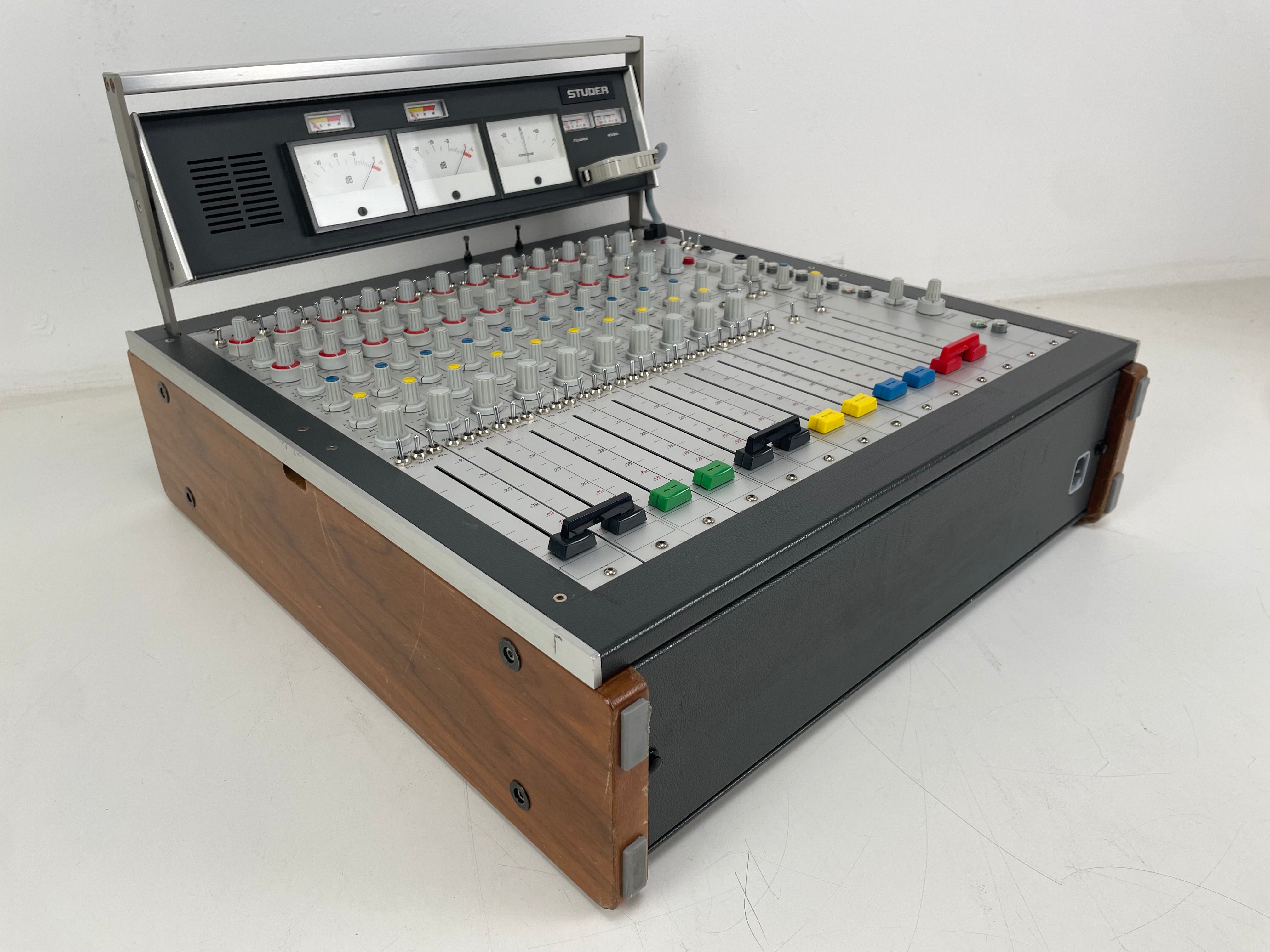 Studer - 169 - Studio Mixer - Inc. Manual/Spare-Parts/Breakout-Box - Serviced (Recapped)