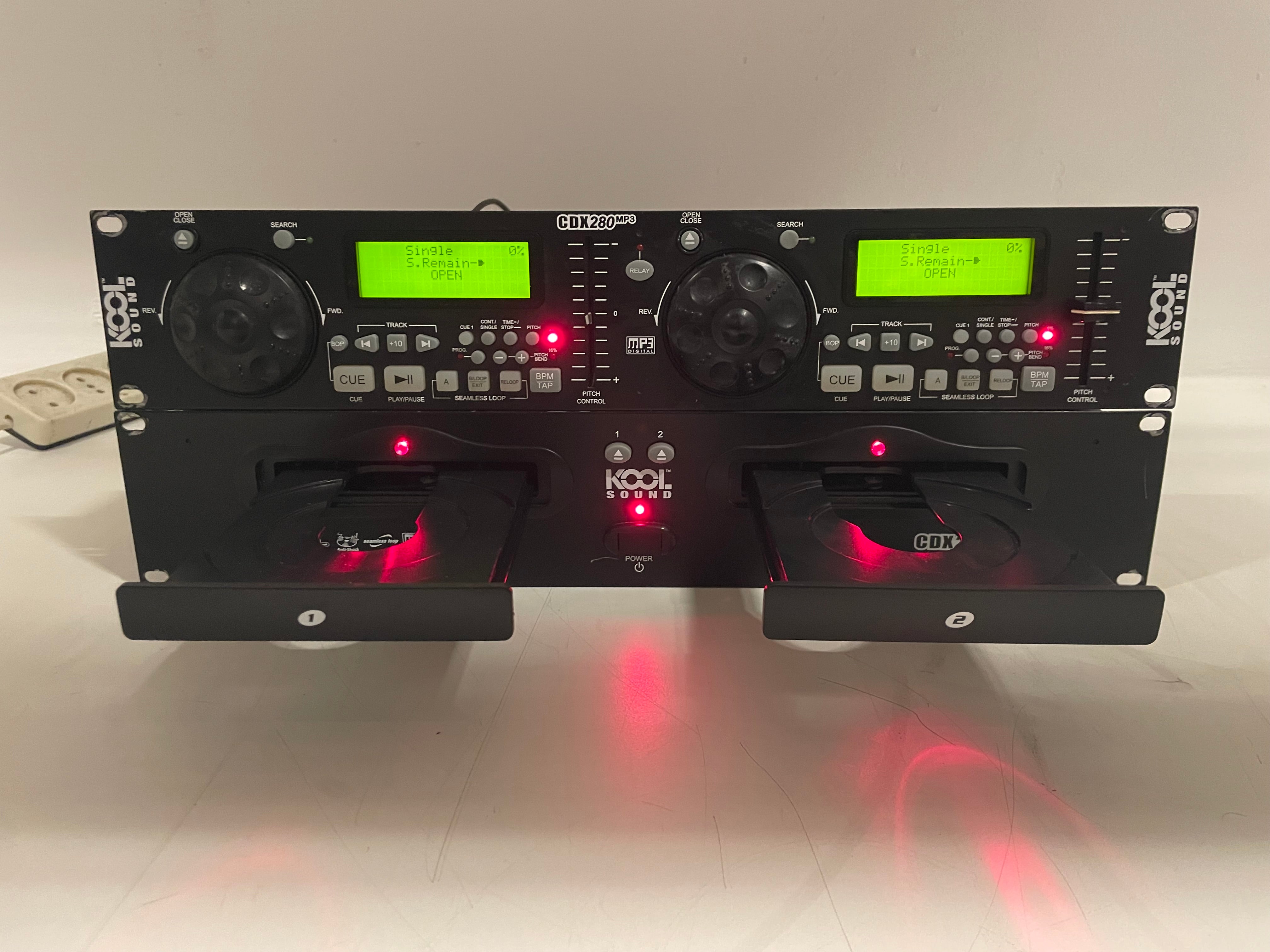 Kool Sound - CDX280mp3 - DJ Mixer - Rack-mount