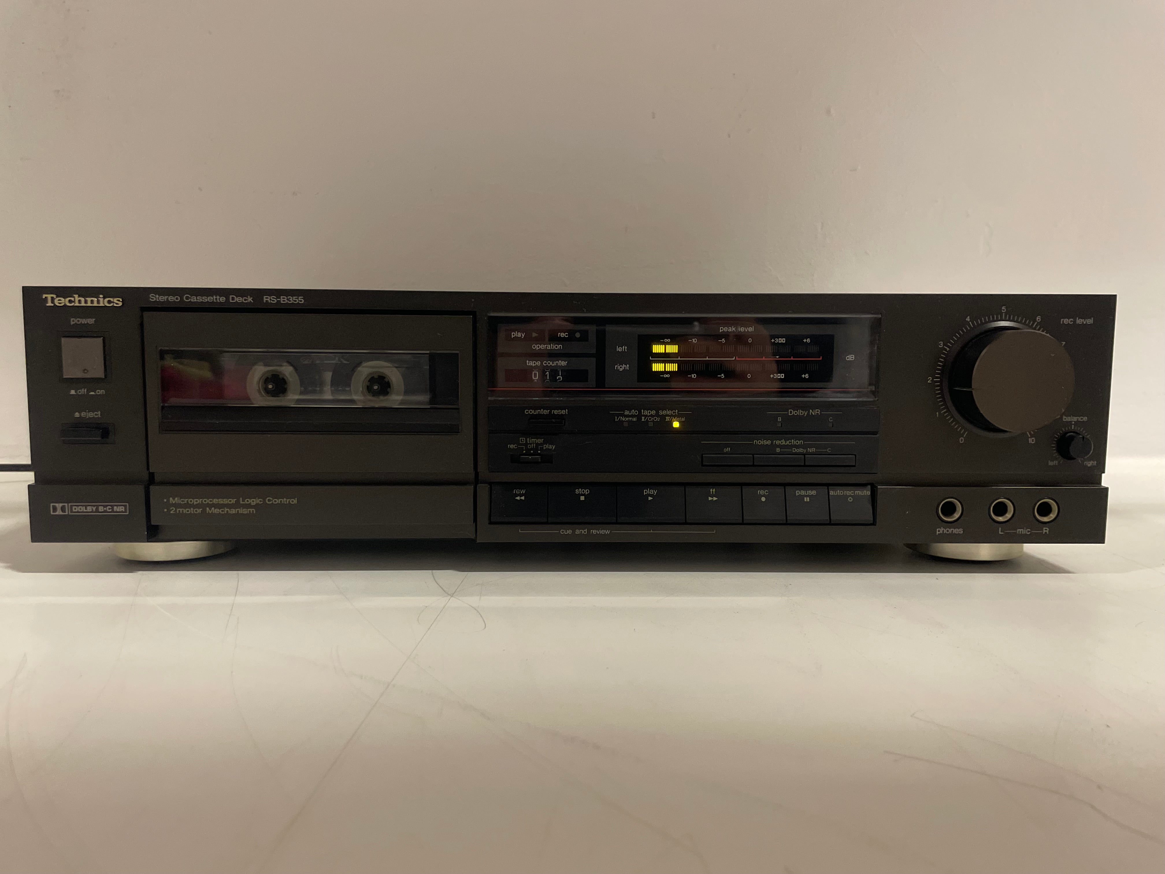 Technics - RS-B355 - Stereo Cassette Deck