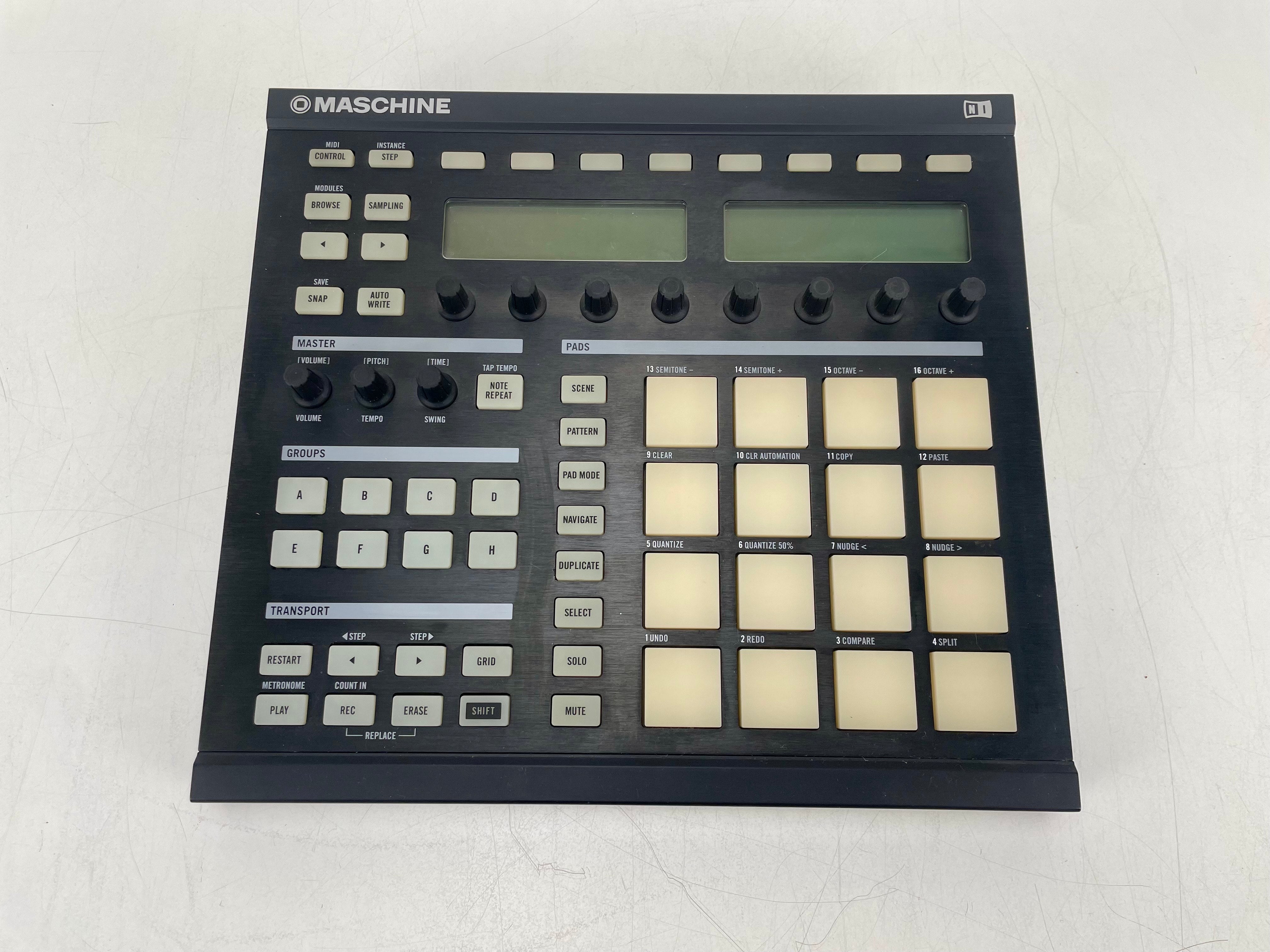 Native Instruments Maschine-Drumcomputer With CD - MK1 - Midi controller