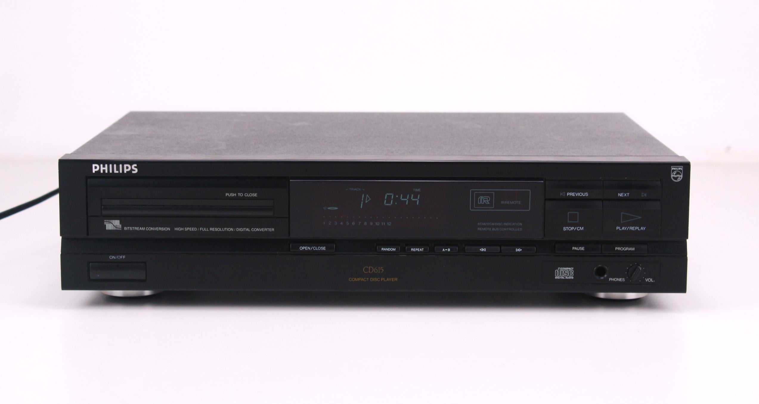 Philips CD615 Compact Disc - Working read description