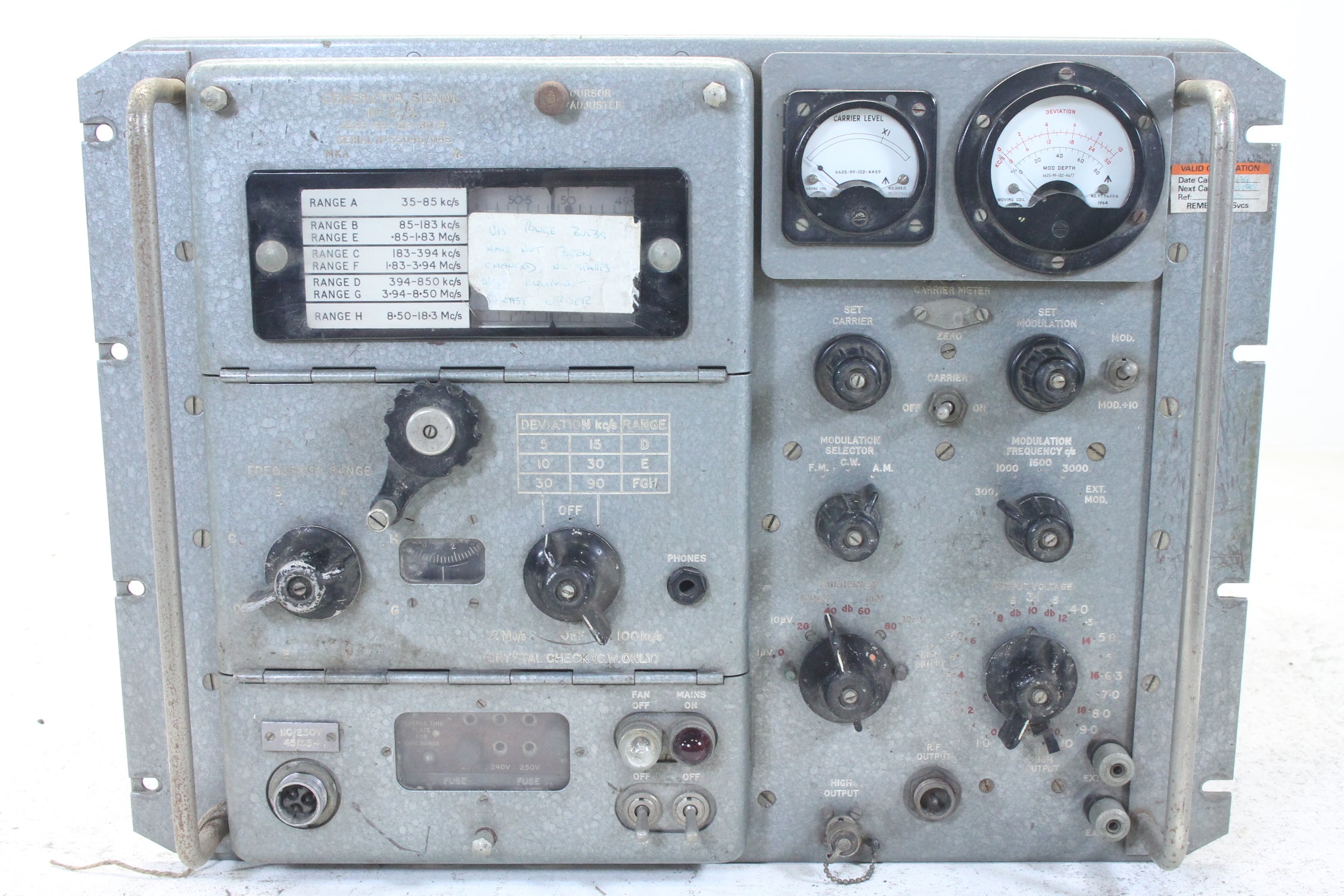 The Marconi Company Signal Generator No. 12/2