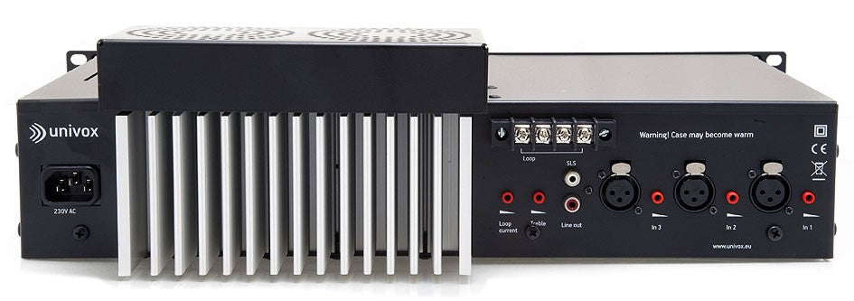 Univox PLS-900 - Loopversterker tot 700 mΩ