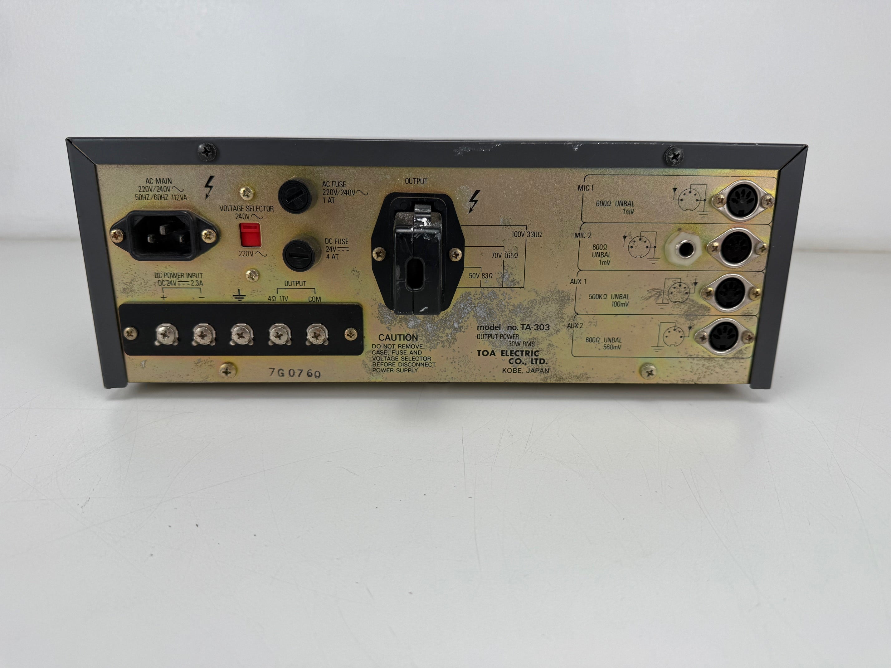 TOA Electronics TA-303 PA Amplifier