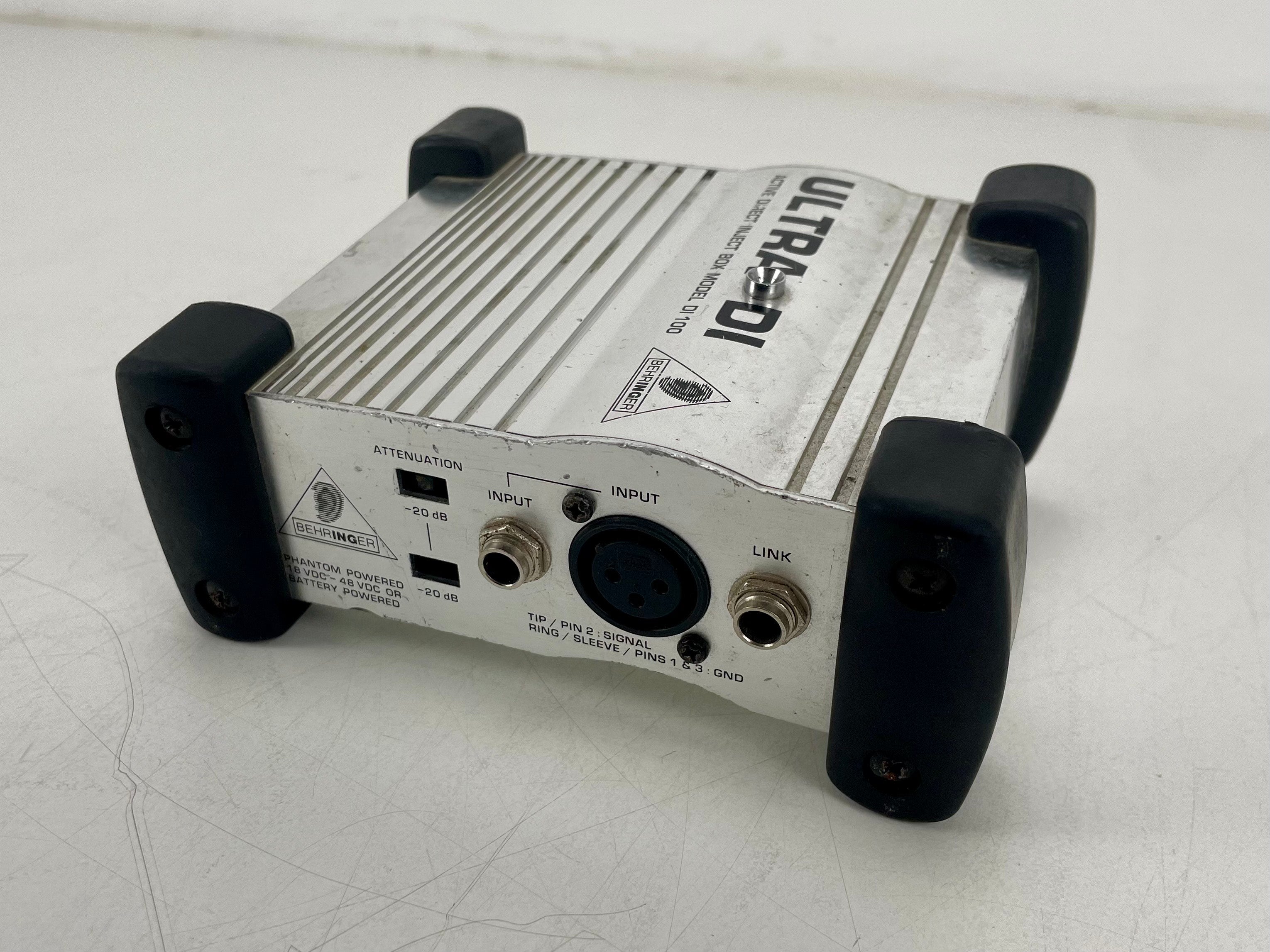 Behringer 2x Ultra Di Active Direct Inject Box Model 100