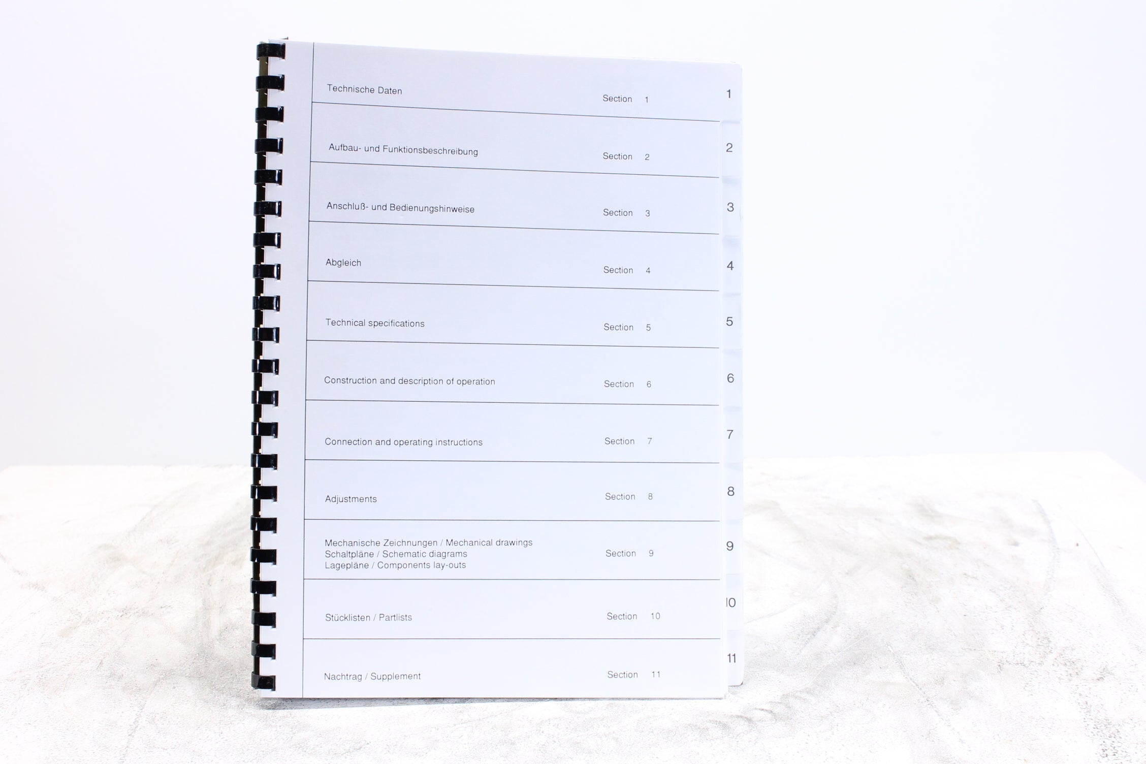 RTW Peakmeter 1113E, -ED Operating and Service Manual