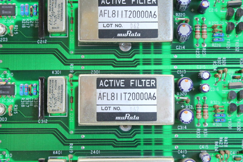 Otari Analog Amp-II Card with muRata AFL811T20000A6 Active Filter