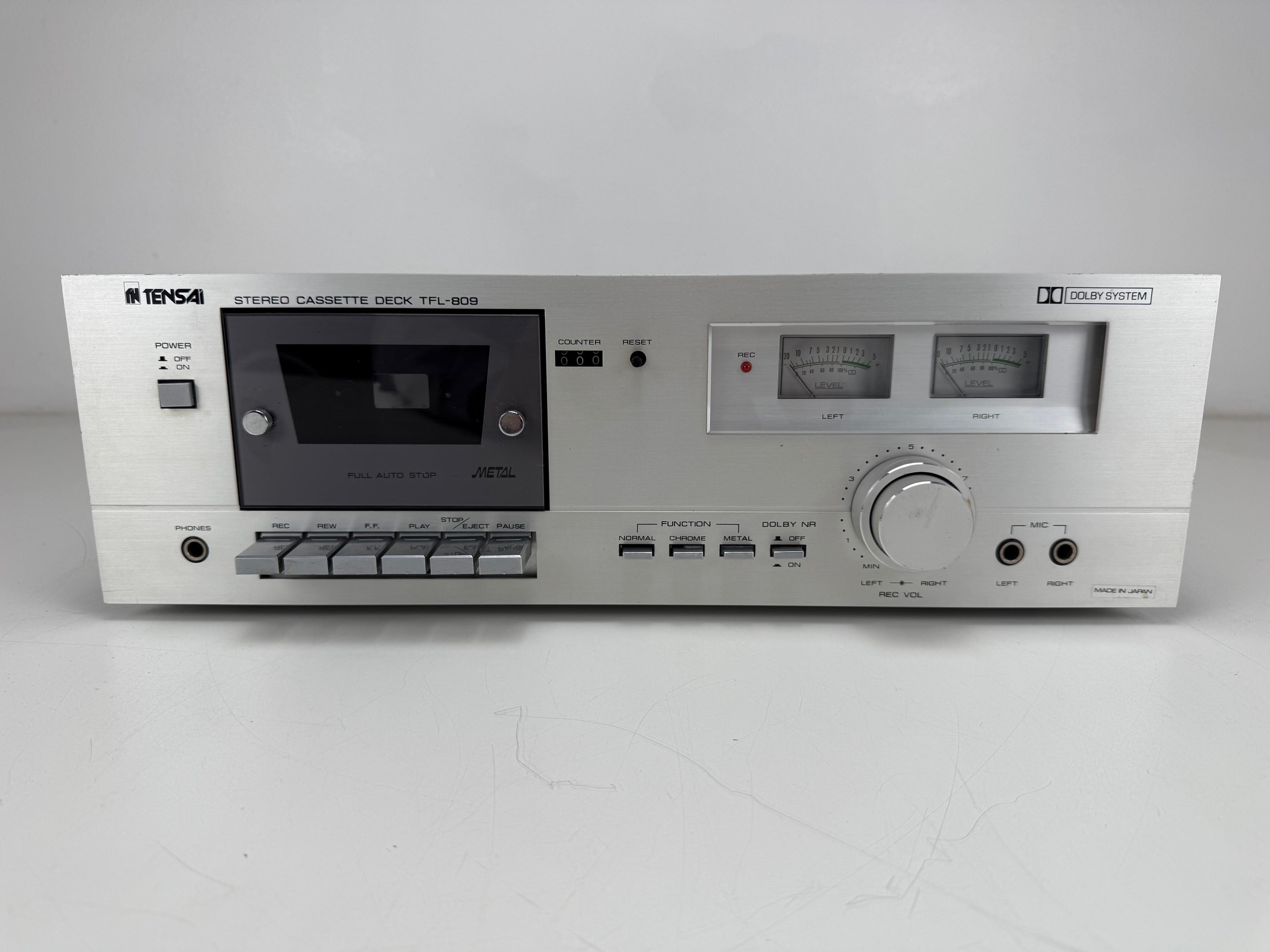 Unknown TFL-809 Stereo Cassette Deck