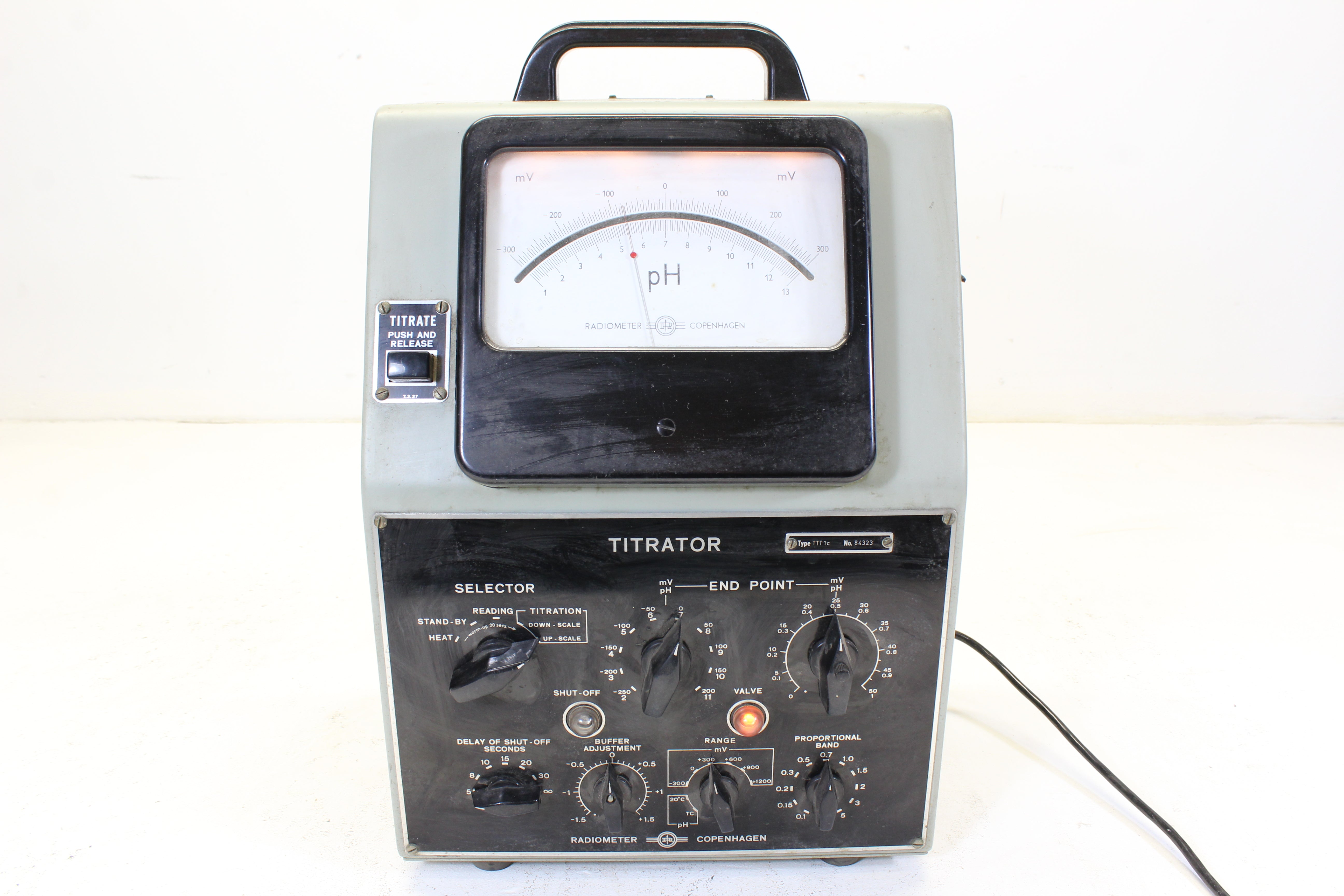 Radiometer Copenhagen TTT1 Titrator With Connection cables