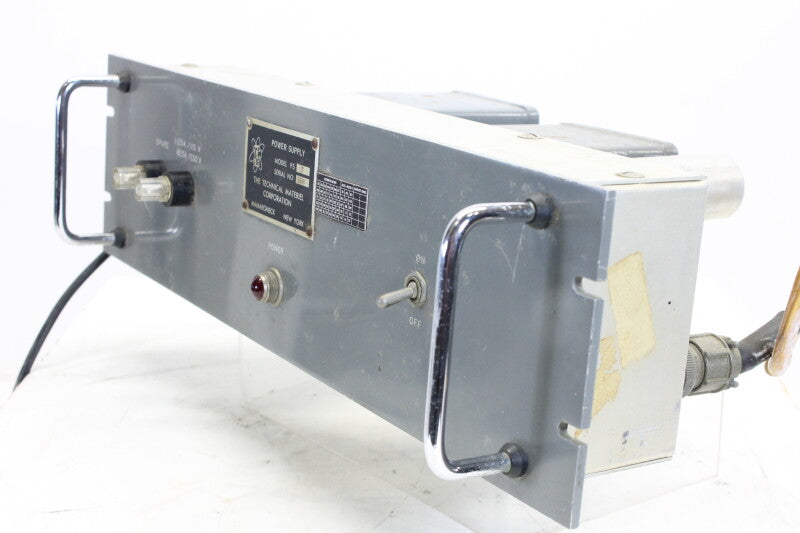 The Technical Materiel Corporation Power Supply Model PS 7 w '165-18' 7 pins connector